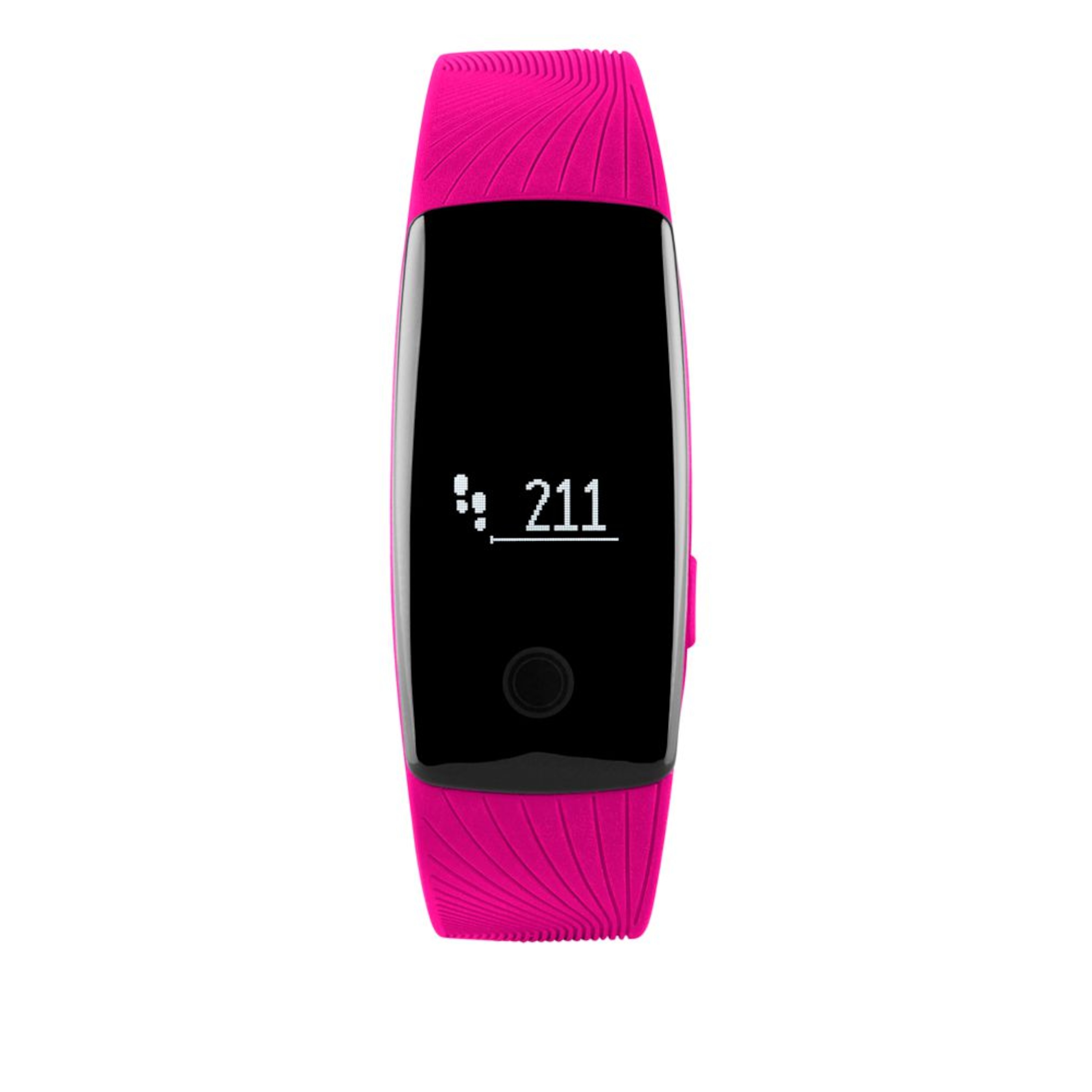 ecom_MEDION_Wearables_MD60662_Fitnessarmband_pink_frontal_stehend_2018