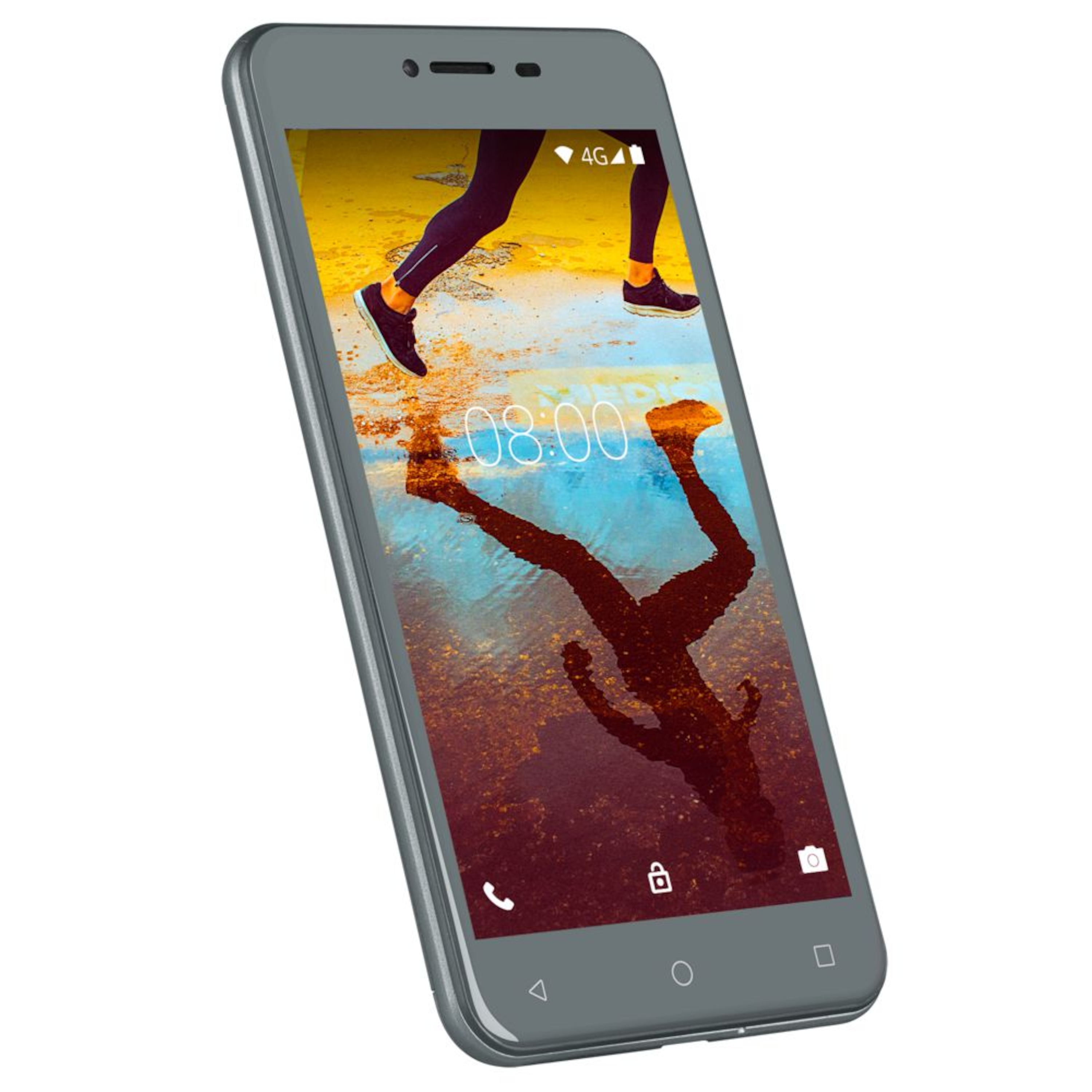MEDION® LIFE® E5008 Smartphone, 12,7 cm (5") HD Display, Android™ 7.0, 34 GB Speicher, Quad-Core-Prozessor