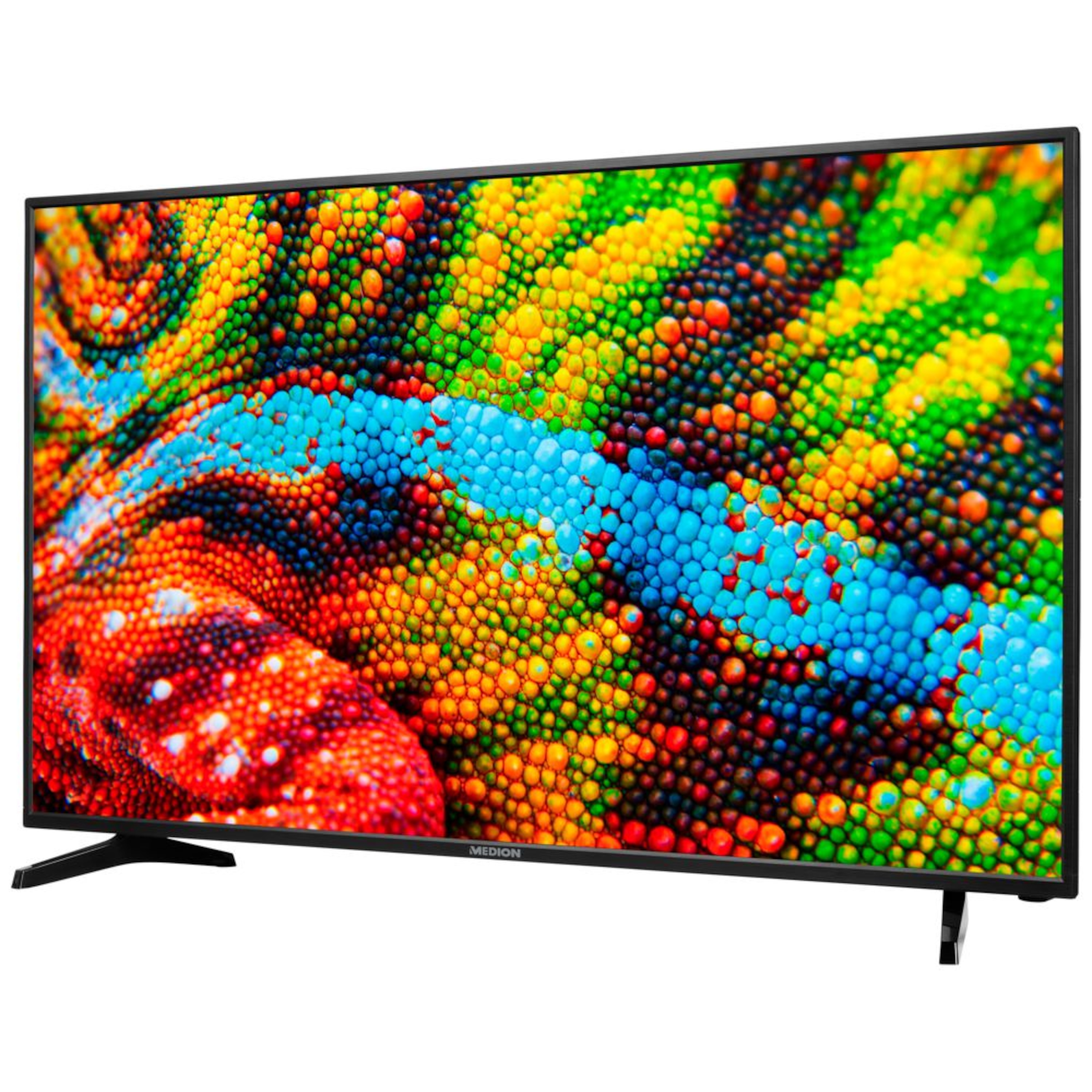 MEDION® LIFE®  P18115 TV, 138,8 cm (55''), Ultra HD, integrierter Mediaplayer,  DVB-T2 HD, HD Triple Tuner, CI+  (B-Ware)