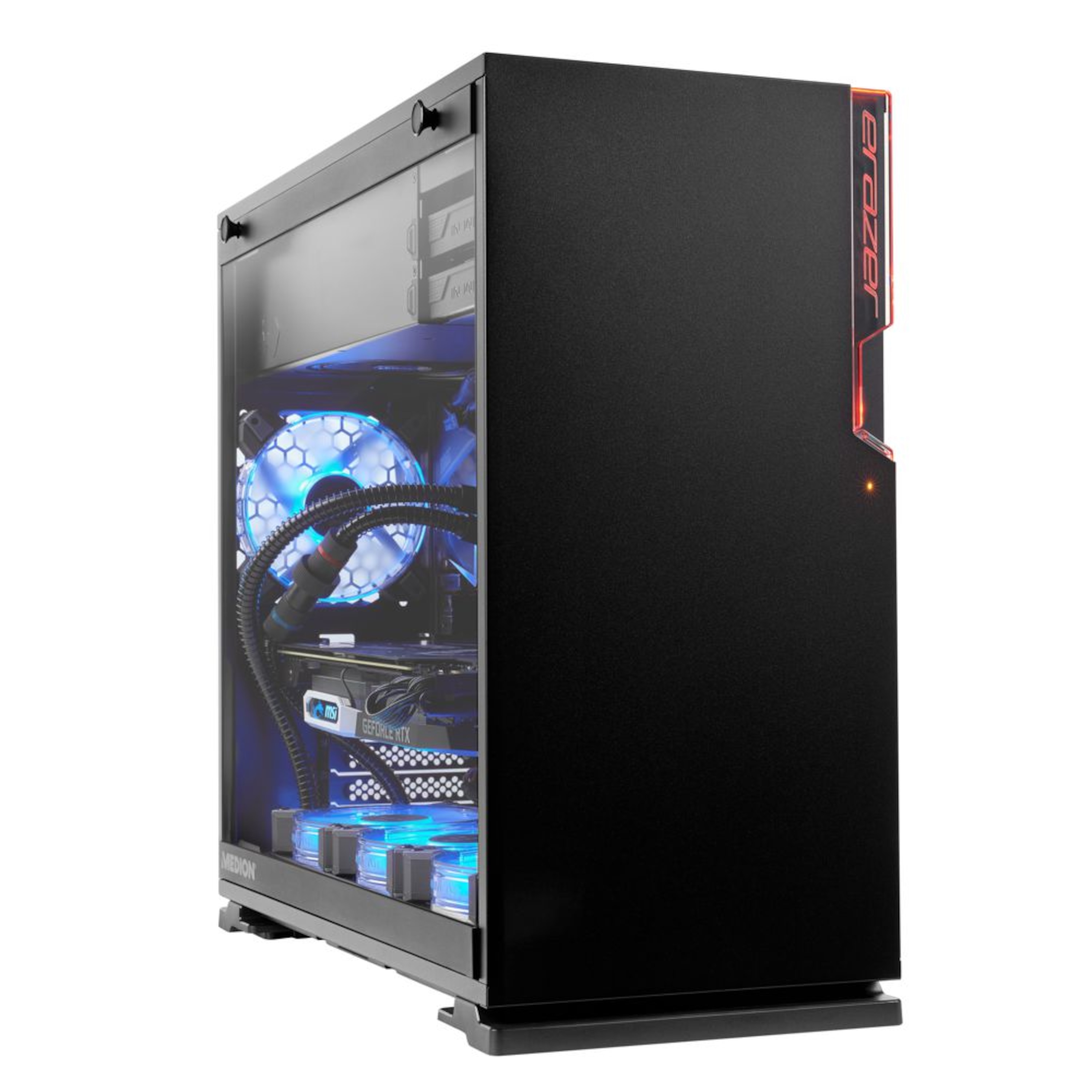 MEDION® ERAZER® X87026, Intel® Core™ i7-9700K, Windows 10 Home, RTX 2070 ARMOR 8G, 512 GB SSD, 2 TB HDD, 16 GB RAM, High-End Gaming PC