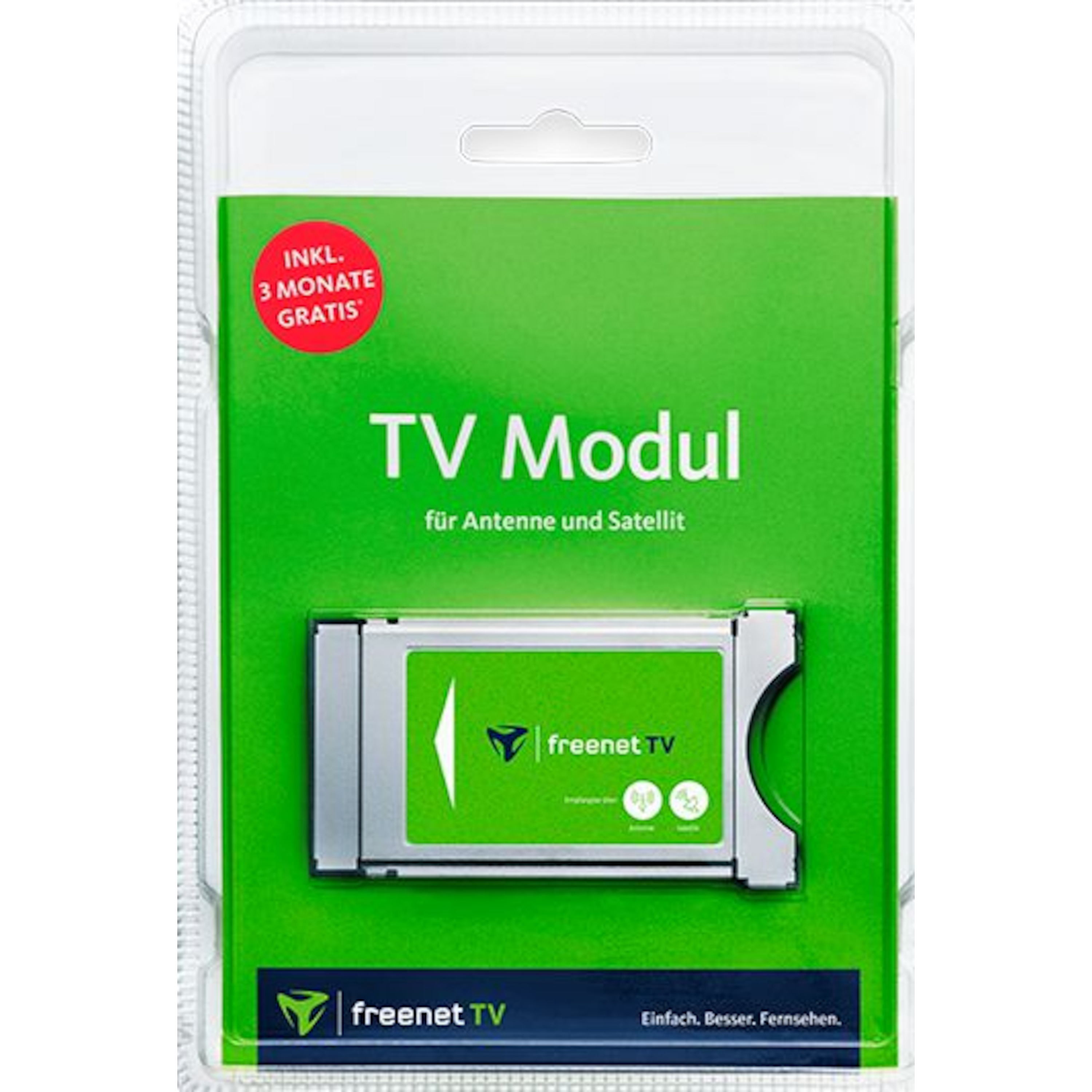MEDION® LIFE® E11941 Fernseher, 47 cm (18,5'') LCD-TV, inkl. DVB-T 2 HD Modul (3 Monate freenet TV gratis) - ARTIKELSET