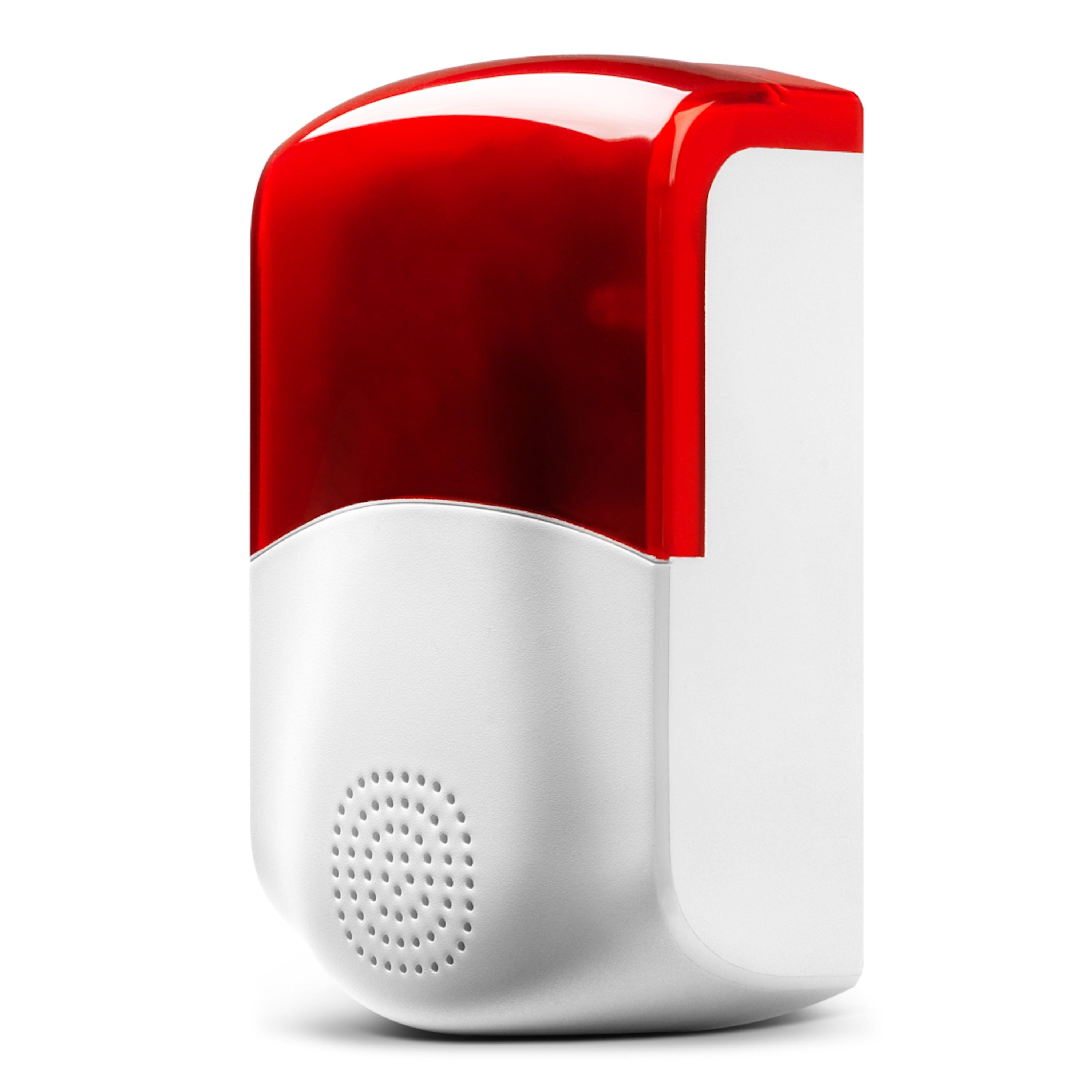 MEDION® Smart Home Außensirene P85714, 95dB, Stroboskopisches rotes Licht