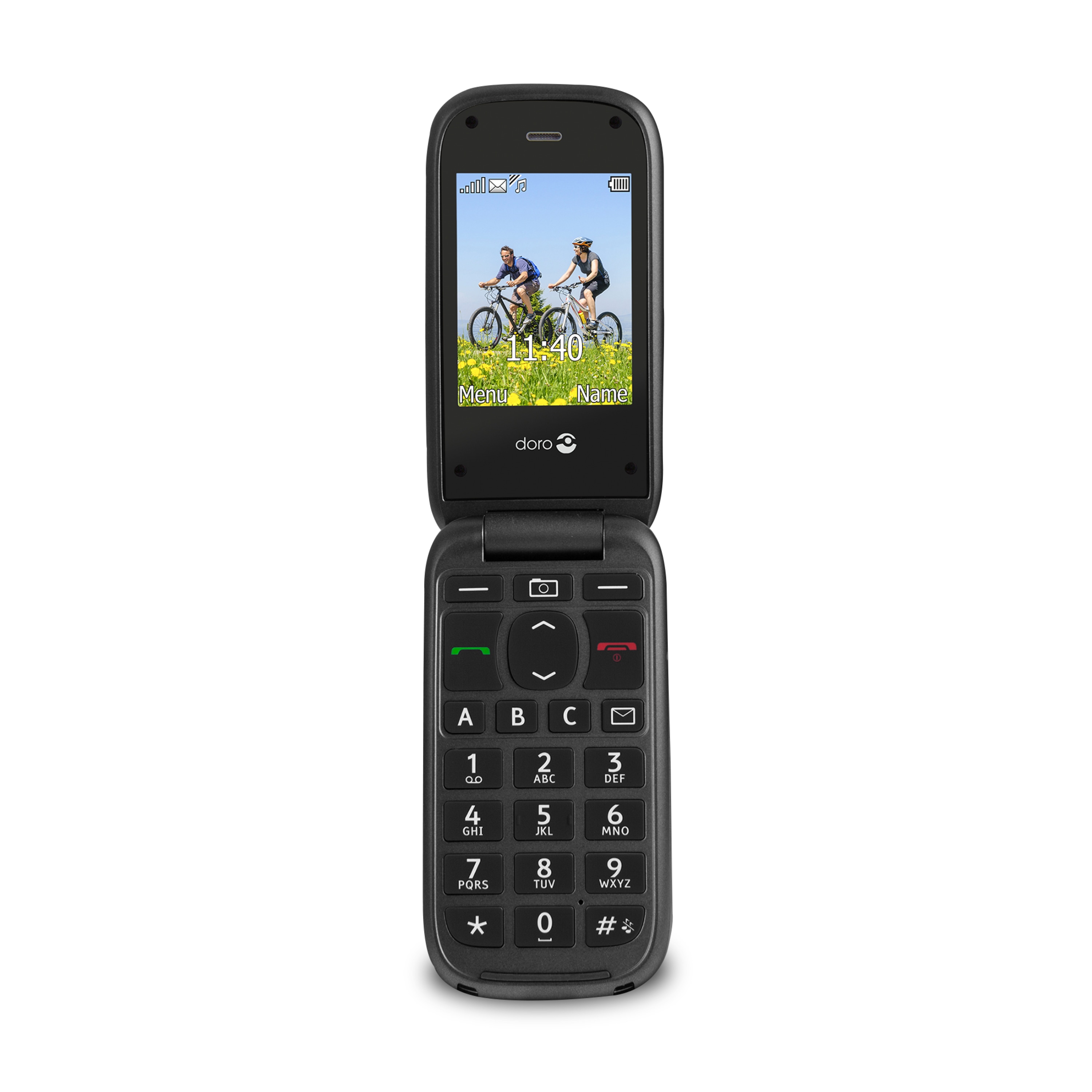 DORO Phone Easy® 613 Mobiltelefon, 6,1 cm (2,4") Display, Telefonbuch mit 300 Speicherplätzen, Bluetooth® 3.0  (B-Ware)