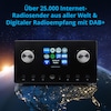 MEDION® LIFE® P85295 Stereo Internetradio, großes 8,1 cm (3,2“) TFT-Display, DAB+ & UKW, Spotify®-Connect, DLNA, USB, WLAN, LAN, integrierter Subwoofer, 2 x 7,5 W + 1 x 15 W (RMS)  (B-Ware)