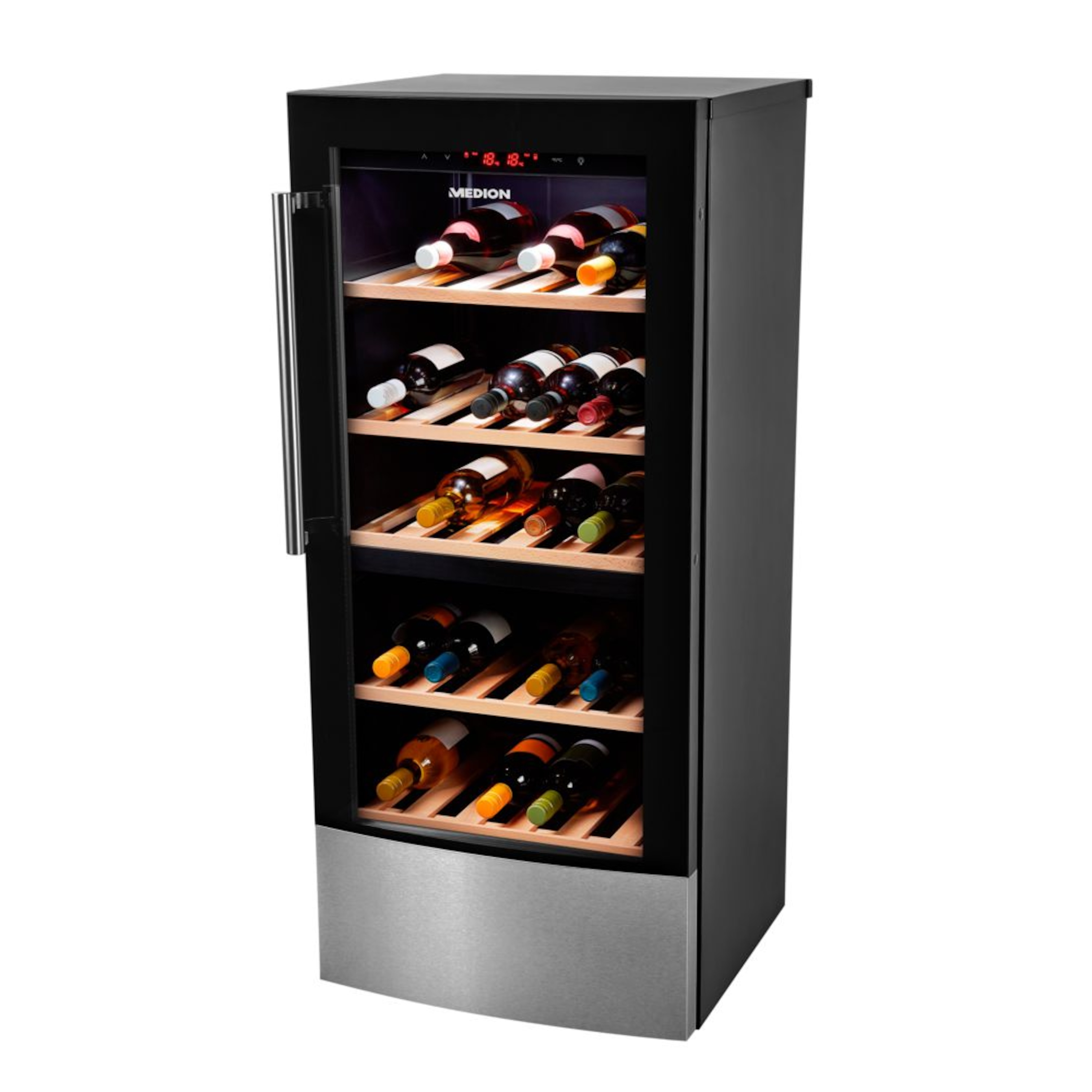 ECOM_MEDION_HW_MD37104_Weinkuehlschrank_Front_Side_Right