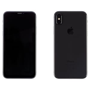 APPLE iPhone X 64 GB, schwarz (generalüberholt)