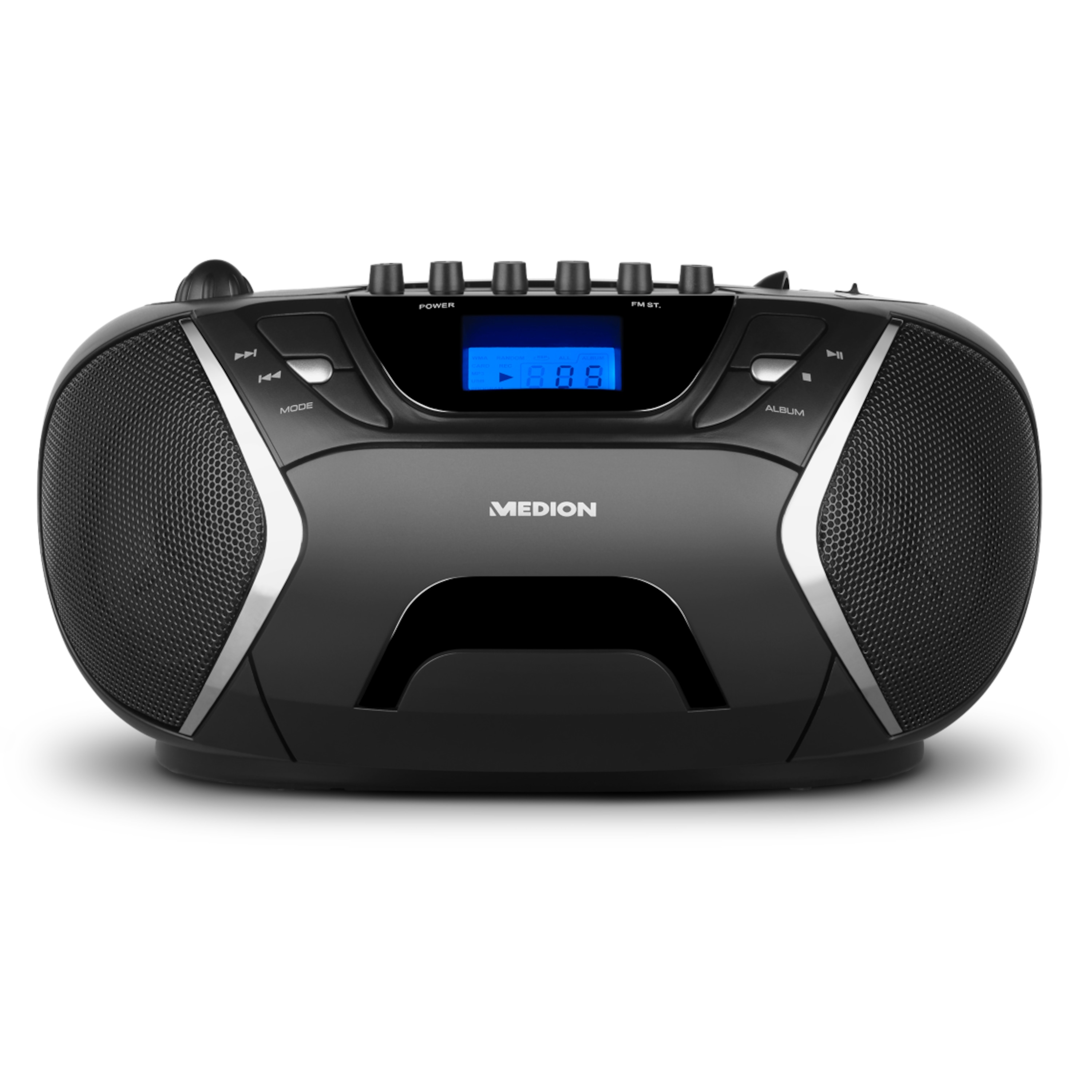 MEDION® LIFE® E65711 Boombox mit CD/MP3Player, PLL UKW Stereo Radio