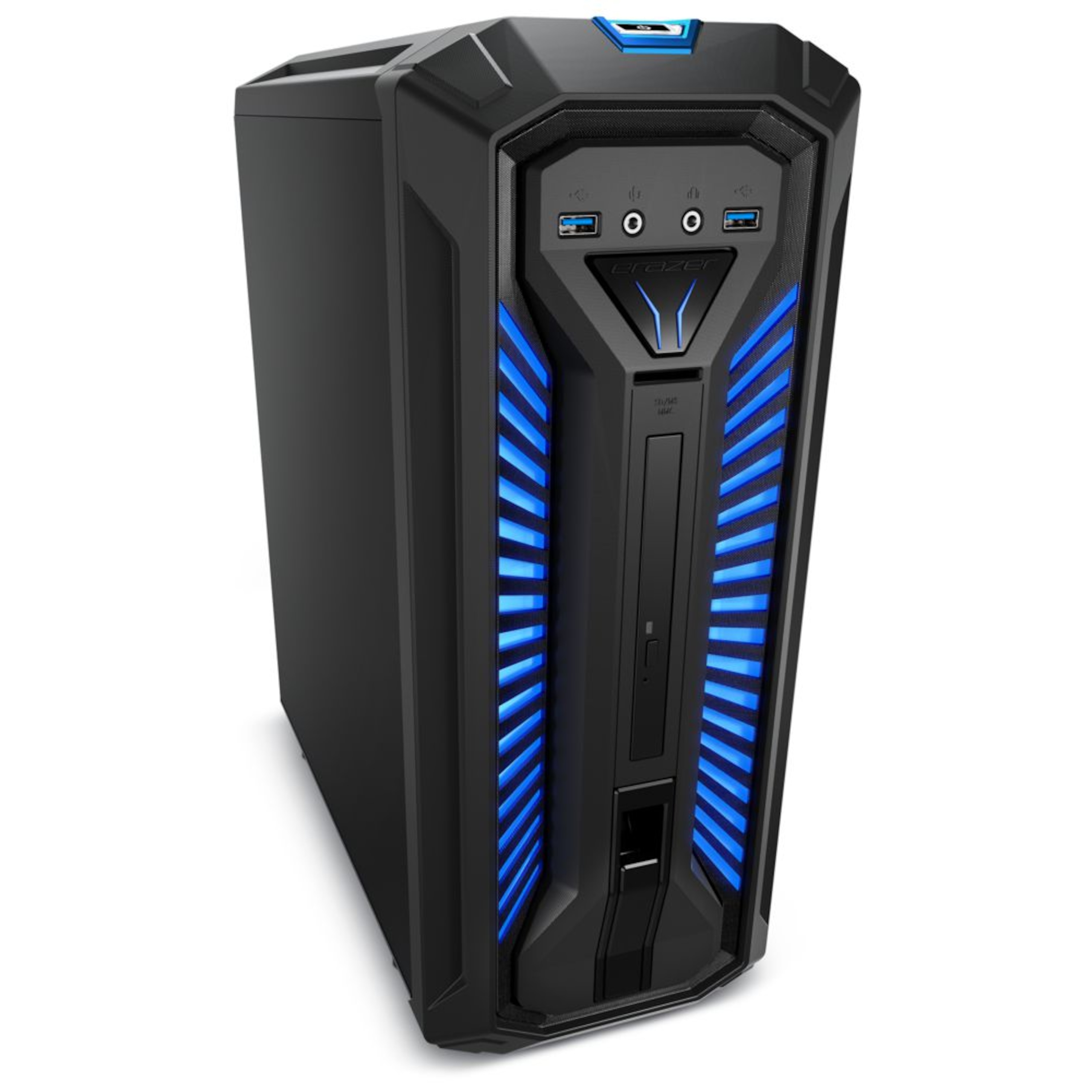 MEDION® ERAZER® P66020, Intel® Core™ i5-8400, Windows 10 Home, GTX 1070, 256 GB PCIe SSD, 1 TB HDD, 8 GB RAM, High-End Gaming PC