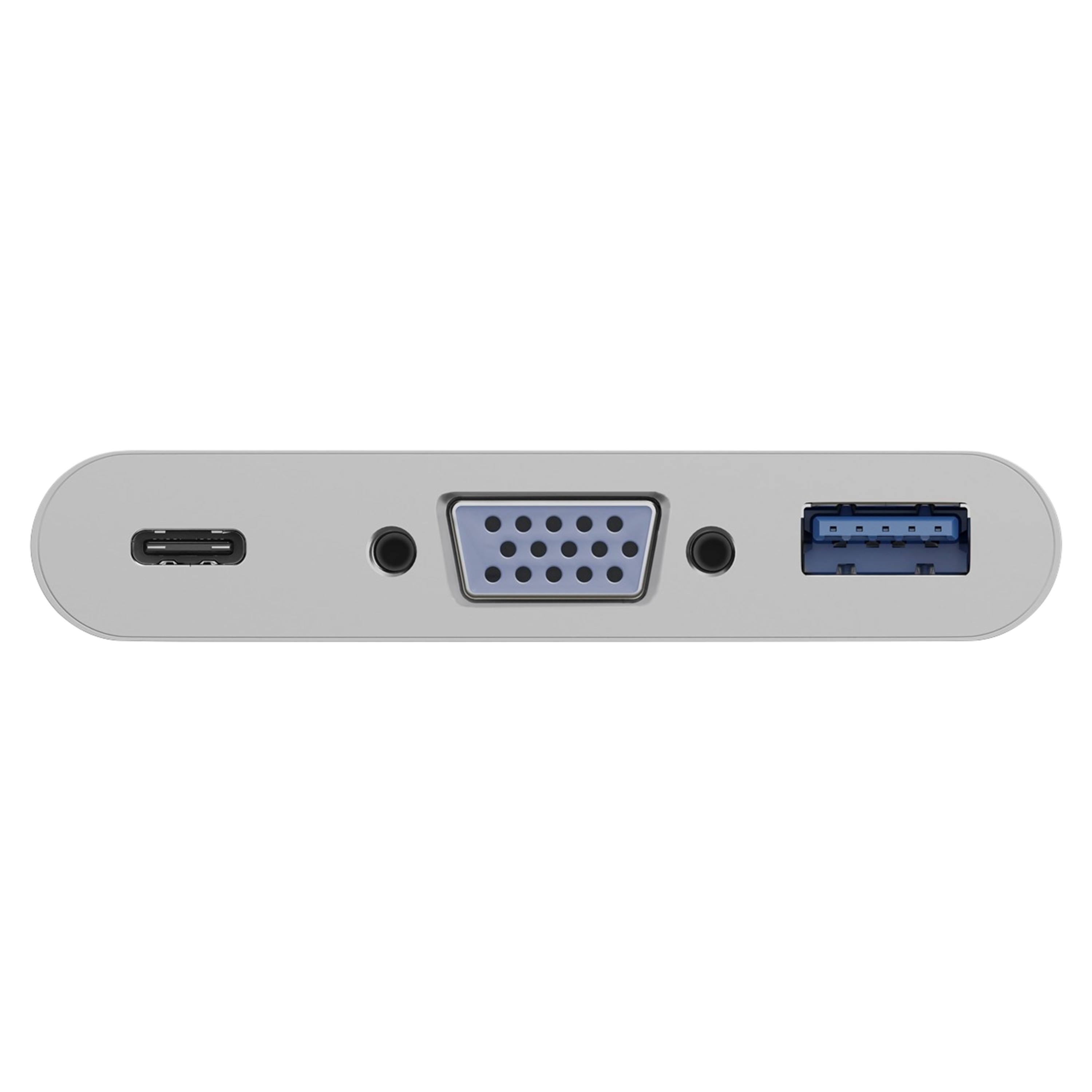 GOOBAY USB-C™ Multiport-Adapter VGA, USB-C™ auf USB 3.0 & VGA-Anschluss, geeignet für das MacBook, MacBook Pro und weitere Geräte mit USB-C™-Anschluss