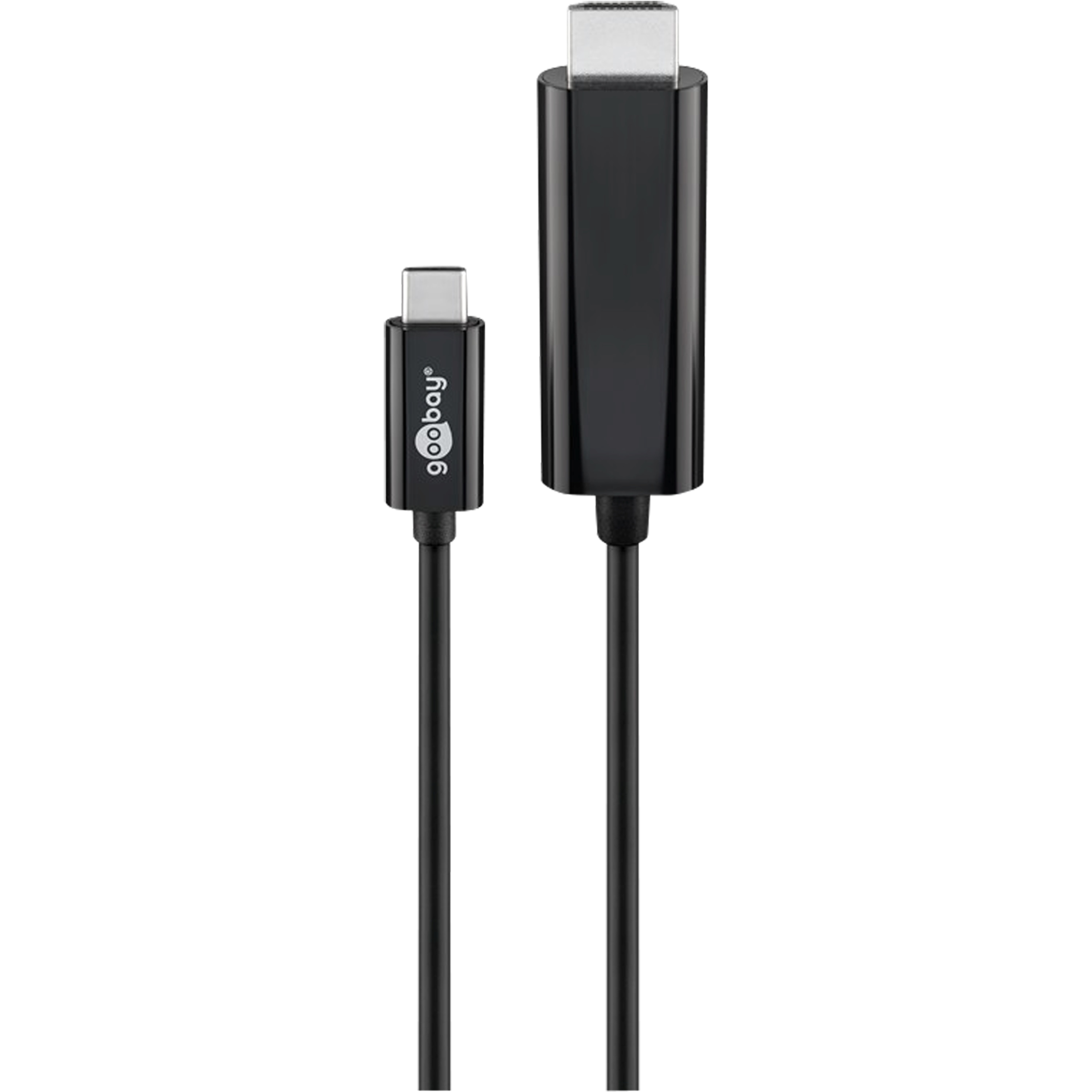 GOOBAY USB-C™- HDMI Adapterkabel, USB-C™-Stecker auf HDMI™-Stecker (Typ A), 4k60Hz