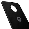 MOTOROLA moto Style Shell Herringbone Nylon Back-Cover, Premium-Materialien, individuell anpasspar, geeignet für alle Smartphones der moto z Familie