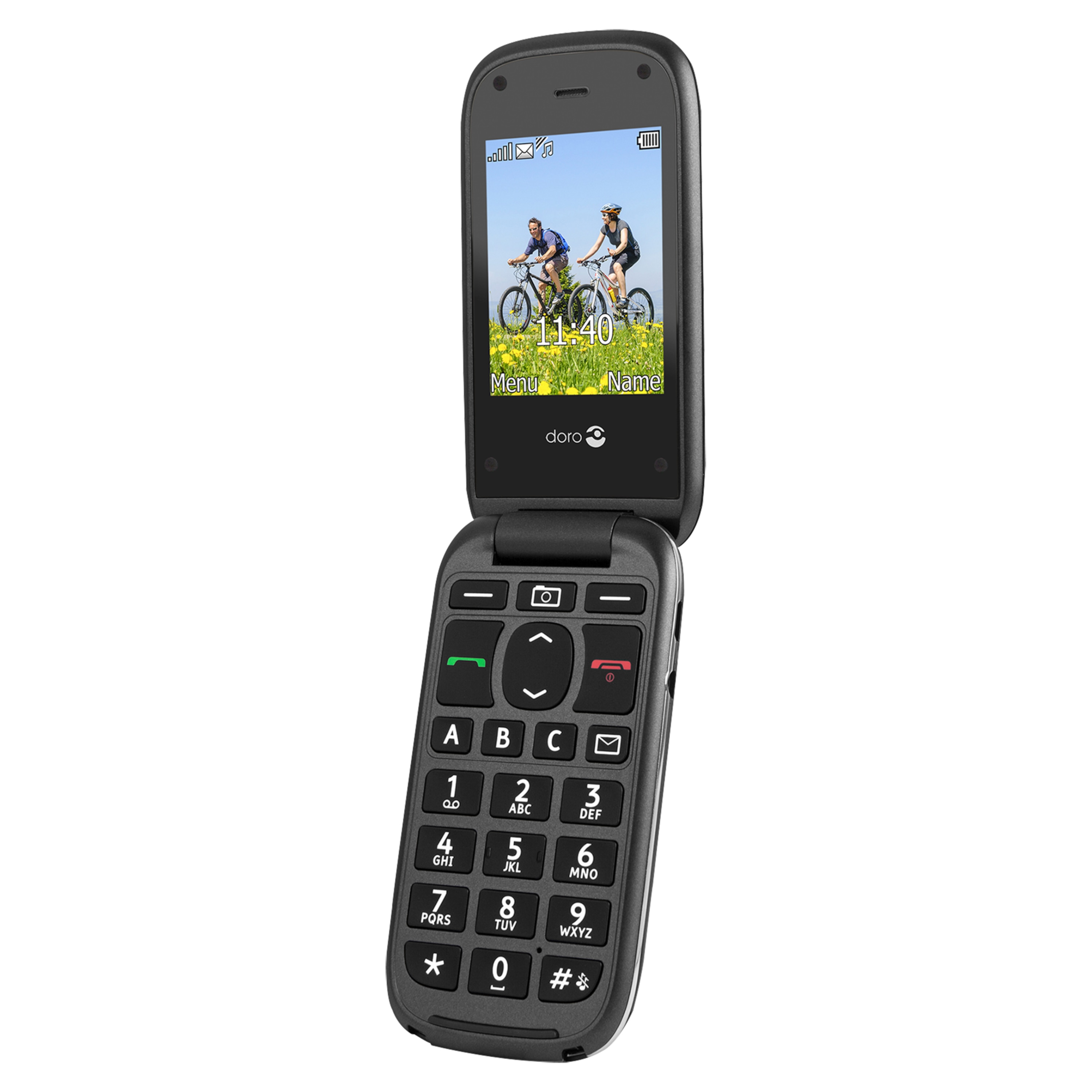 DORO Phone Easy® 613 Mobiltelefon, 6,1 cm (2,4") Display, Telefonbuch mit 300 Speicherplätzen, Bluetooth® 3.0  (B-Ware)
