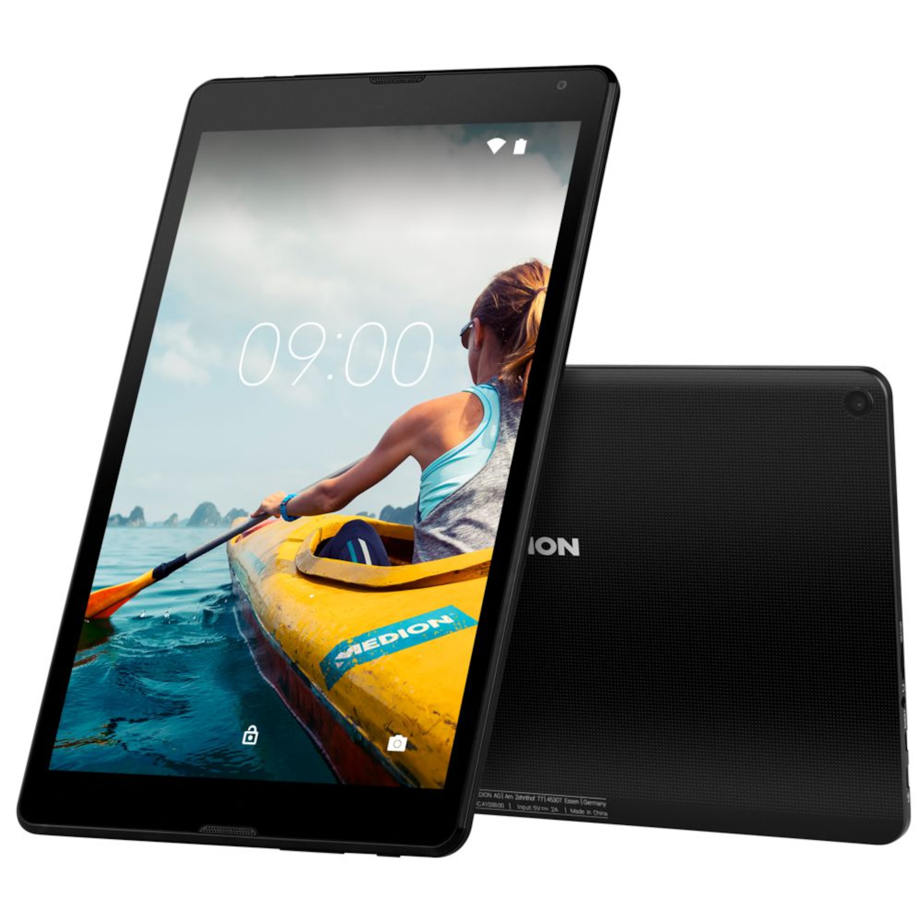 MEDION® LIFETAB® E10414 Tablet, 25,7 cm (10,1“) HD Display, Android™ 9 Pie, 32 GB interner Speicher, 2 GB Arbeitsspeicher, Quad Core Prozessor