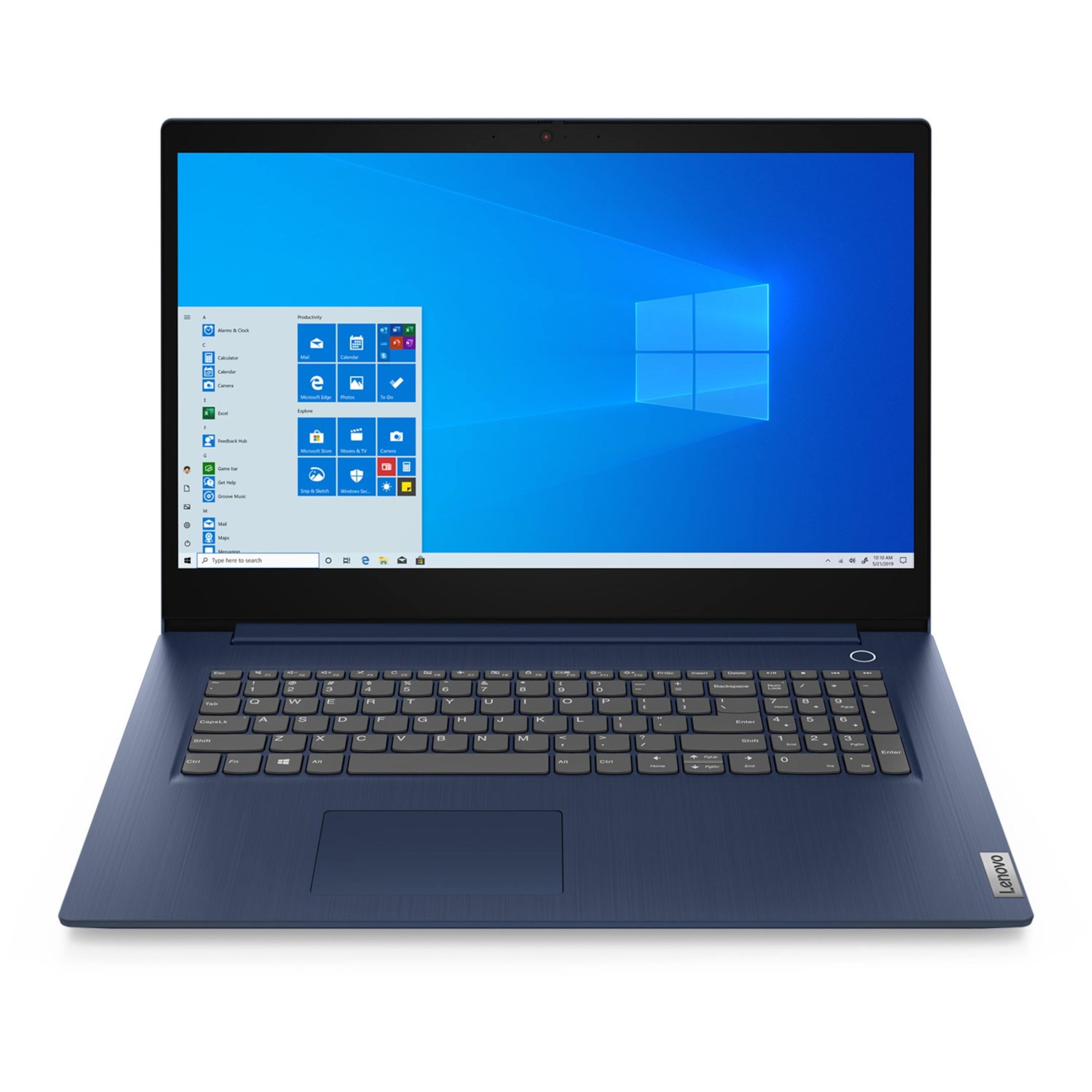 LENOVO IdeaPad 3 17ARE05, AMD Ryzen 5 4500U, Windows 10 Home, 43,9 cm (17,3") HD+ Display, 512 GB SSD, 8 GB RAM, Notebook