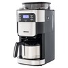 MEDION® Machine à café avec moulin et pichet isotherme MD 19777 | affichage LED | anti-goutte | moulin à café en grains | 900 watts | capacité de 1,0 litre