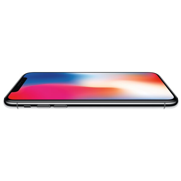 APPLE iPhone X 64 GB, silber (generalüberholt)