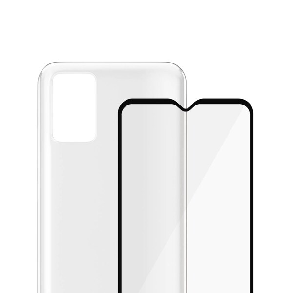 PANZERGLASS PanzerGlass Displayschutzfolie + Clear Soft Case für Samsung Galaxy A02s