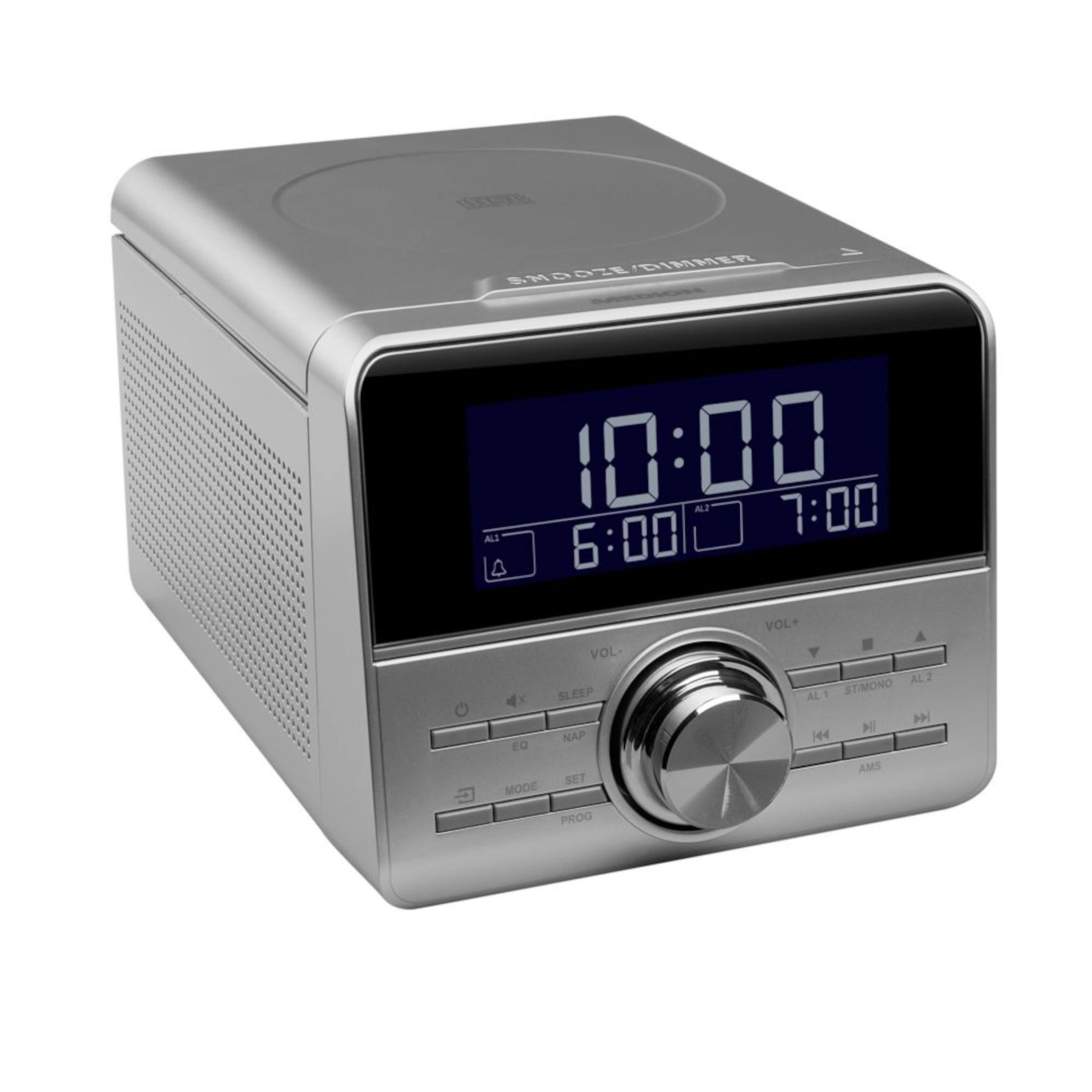 ECOM_MEDION_CE_MD43871_Funkuhrenradio_silber_Front_Side_Right_Down