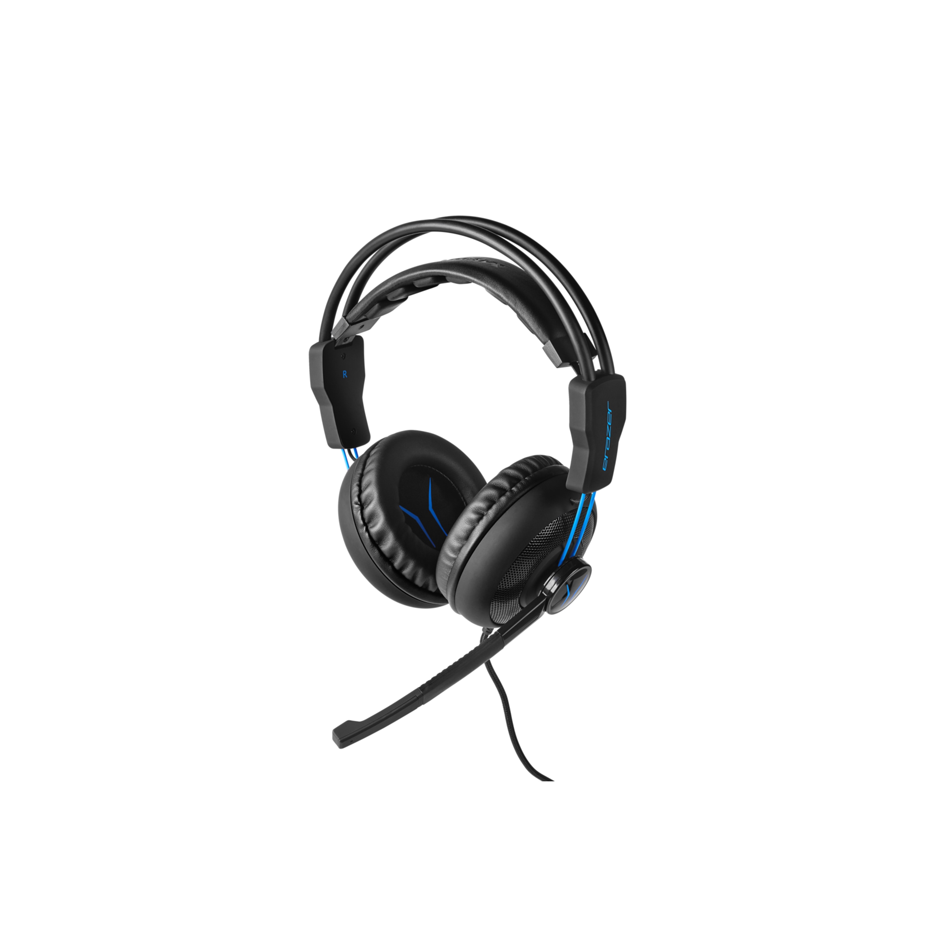 MEDION® ERAZER® P83962 Gaming Headset, überragender Klang und Lautsprecherqualität, leistungsstarker Bass, Mikrofon, Lautstärkeregelung über Kabelfernbedienung
