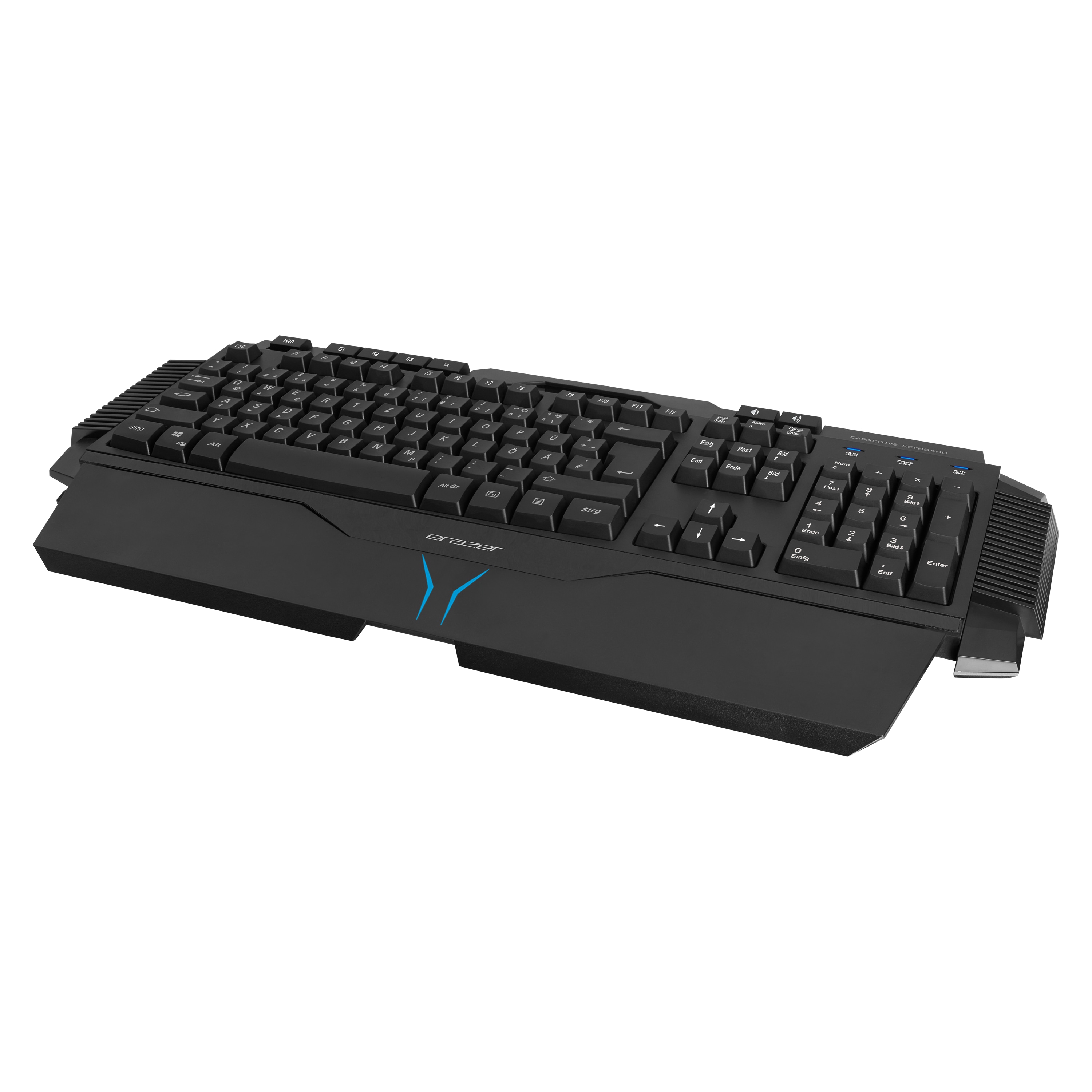 MEDION® ERAZER® X81025 Gaming Tastatur, präzise Tastenreaktion, Hintergrundbeleuchtung, 100% Anti-Ghosting-Funktion