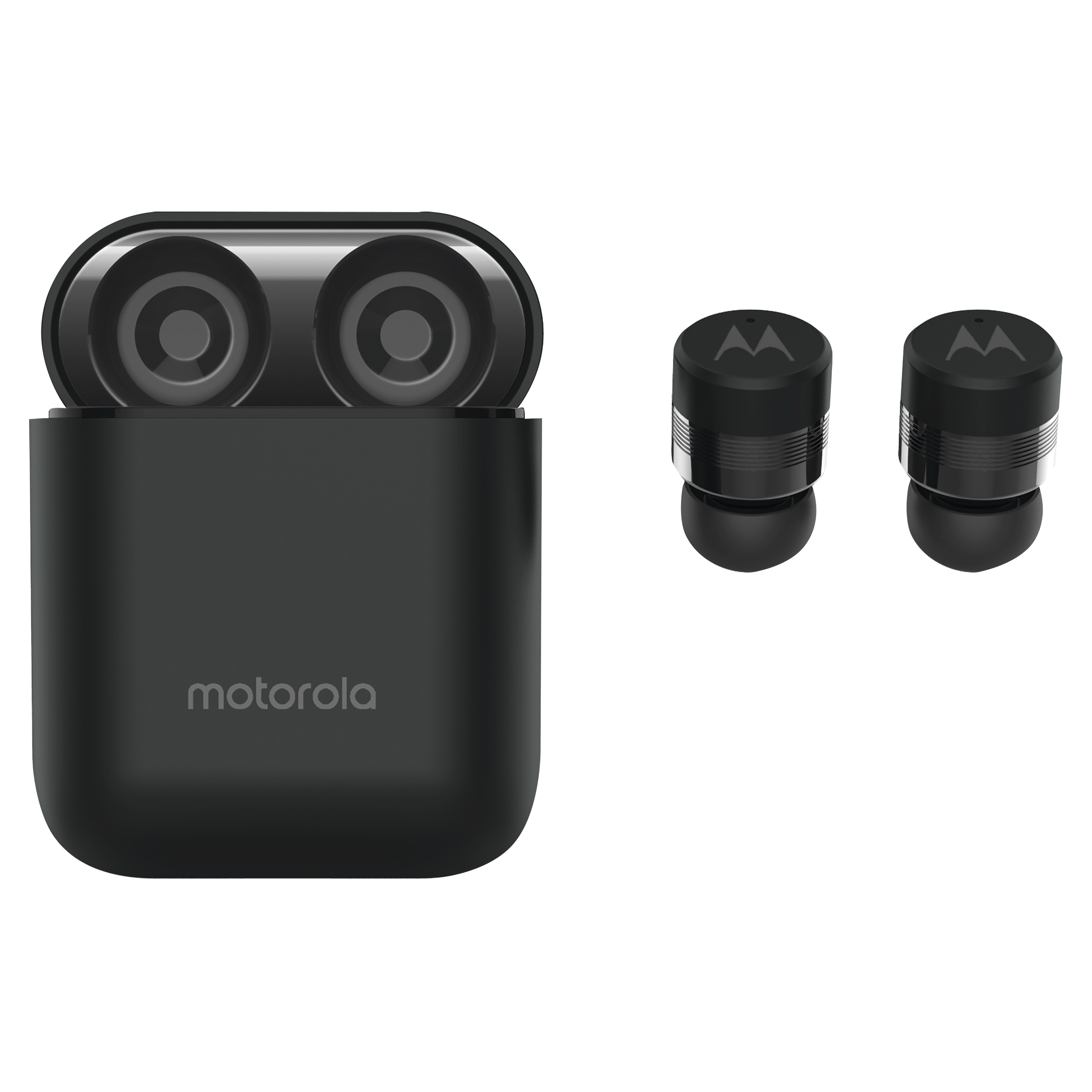 MOTOROLA Vervebuds 110 In-Ear-Kopfhörer, Bluetooth® 5.0, intelligenter Sprachassistent, Freisprechfunktion, Stereo-Sound, Touchcontrol, für Smartphone, Tablet oder PC