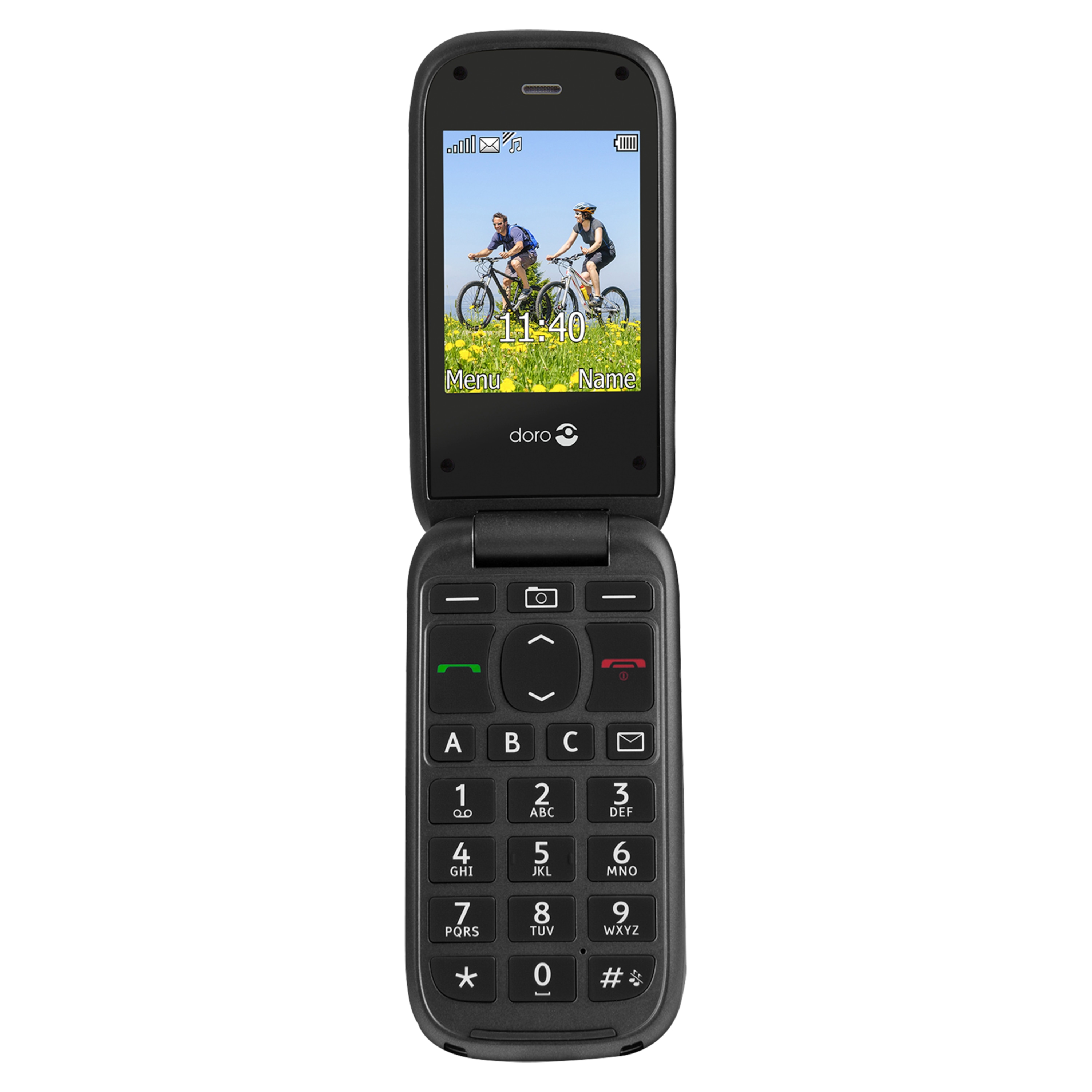 DORO Phone Easy® 613 Mobiltelefon, 6,1 cm (2,4") Display, Telefonbuch mit 300 Speicherplätzen, Bluetooth® 3.0  (B-Ware)