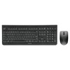 CHERRY DW 3000 Tastatur + Maus Set, kabellose & flüsterleise Tastatur, kabellose 3-Tasten Maus  für Links- und Rechtshänder, Plug & Play über Nano-USB-Empfänger