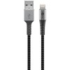 WENTRONIC Câble Lightning vers USB-A, extra robuste, certifié Apple MFi (par exemple pour Apple iPhone, iPad, appareils)