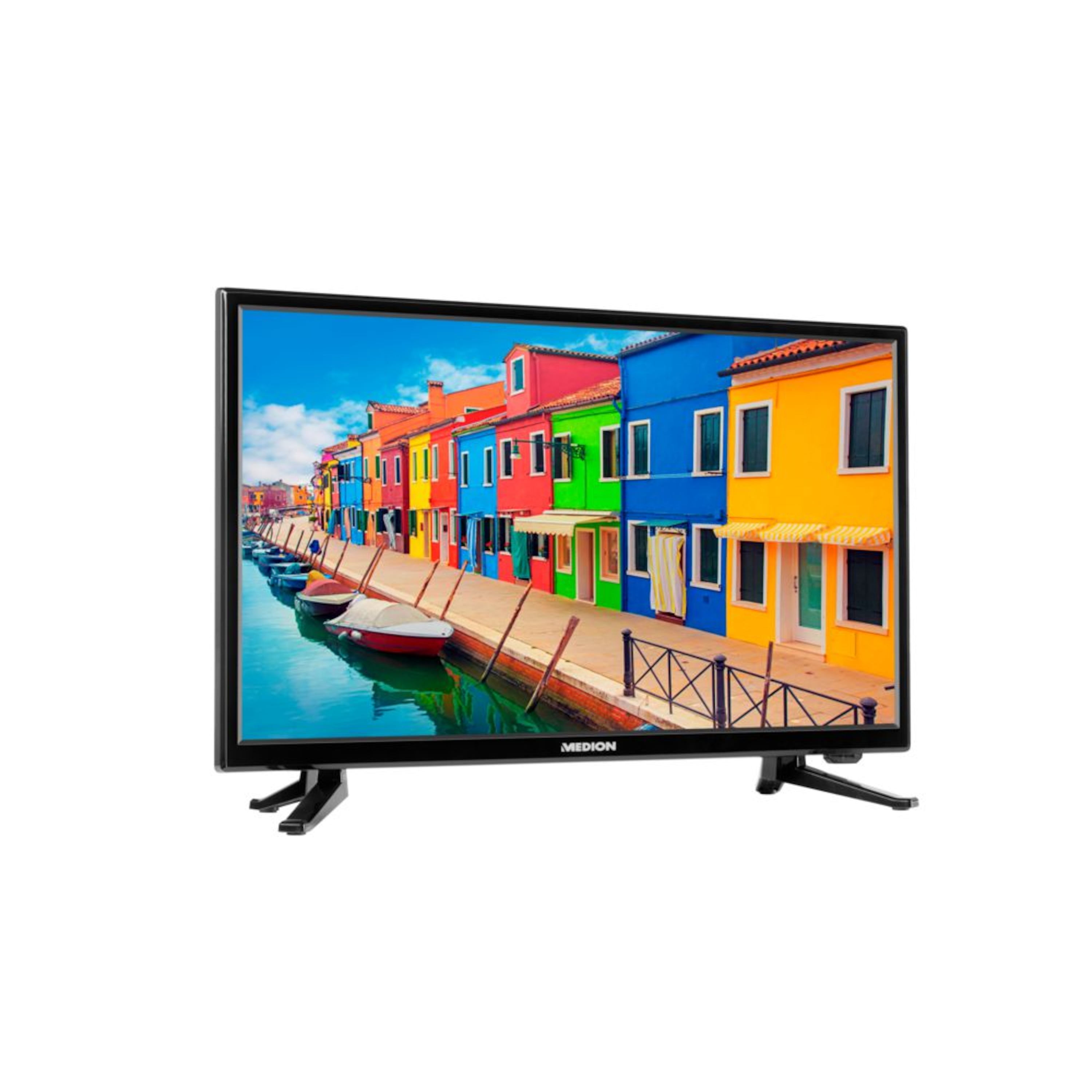 MEDION® LIFE® P12310 TV, 54,6 cm (21,5") LED-Backlight, Full HD, HD Triple Tuner, integrierter DVD-Player, HDMI, CI+  (B-Ware)