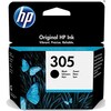 HP 305 Original Druckerpatrone Schwarz, gestochen scharfe Texte in sattem Schwarz, zum Drucken von hochwertigen Dokumenten, zuverlässige Druckqualität