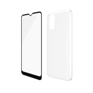 PANZERGLASS PanzerGlass Displayschutzfolie + Clear Soft Case für Samsung Galaxy A02s