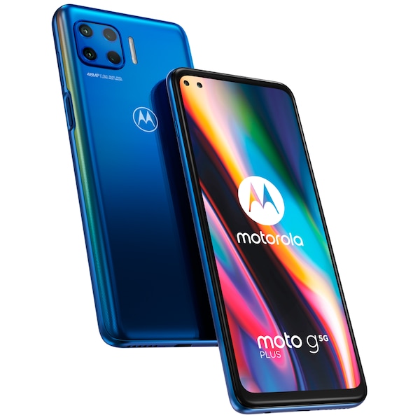 MOTOROLA moto g 5G plus 64 GB, blau
