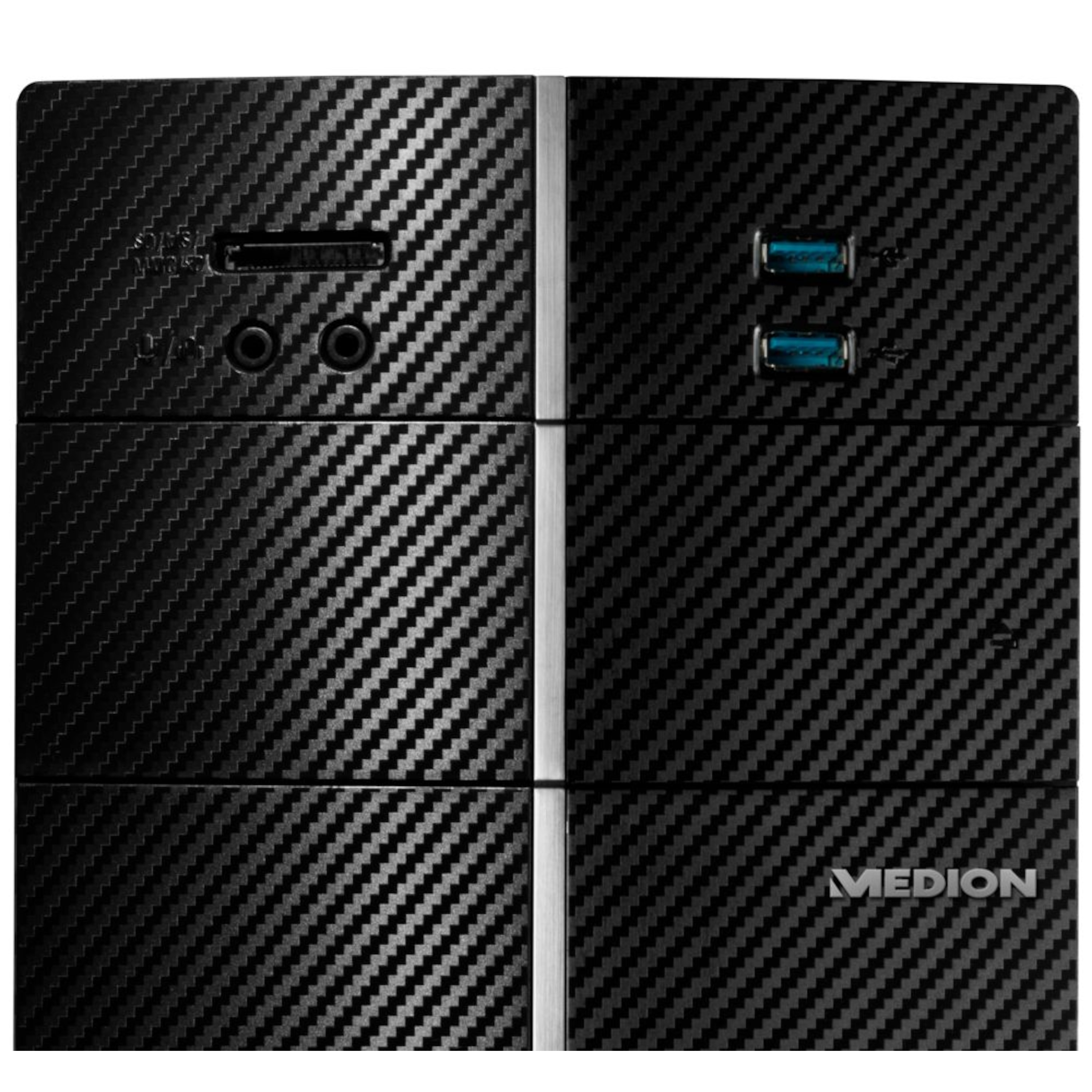 MEDION® AKOYA® P2210, Intel® Core™ i3-7100, Windows 10 Home, 128 GB SSD, 1 TB HDD, 8GB RAM, Multimedia PC  (B-Ware)