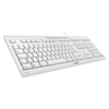 CHERRY STREAM Keyboard JK-8500DE-0, flüsterleise Tastatur mit 10 Office & Multimedia-Tasten, SX-Scherenmechanik, flaches & modernes Design