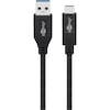 GOOBAY USB-C™ Kabel, USB 3.1 Generation 2, 3A,  Datenübertragungen bis 10 Gbit/s