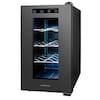 MEDION® LIFE® Weintemperierschrank MD 37430, regulierbare Temperatur zwischen 7°C-18°C, Nutzinhalt 21L (ca. 8 Flaschen)