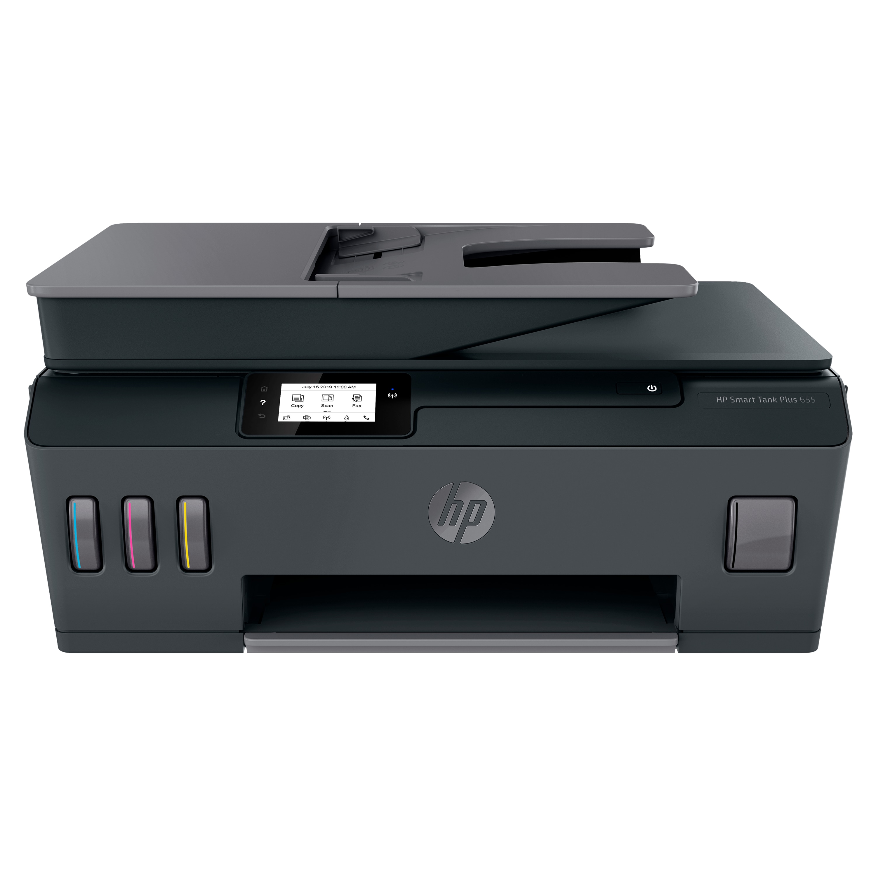 HP Smart Tank Plus 655 Wireless All-in-One Tintenstrahldrucker, Drucken, Kopieren, Scannen, Wireless und Faxen, extrem niedrige Druckkosten