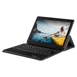 MEDION® LIFETAB® P10712 Tablet, 25,5 cm (10“) FHD Display, Android™ 10, 64 GB Speicher, 3 GB RAM, Octa-Core-Prozessor, Quick Charge, LTE, inkl. Keyboard