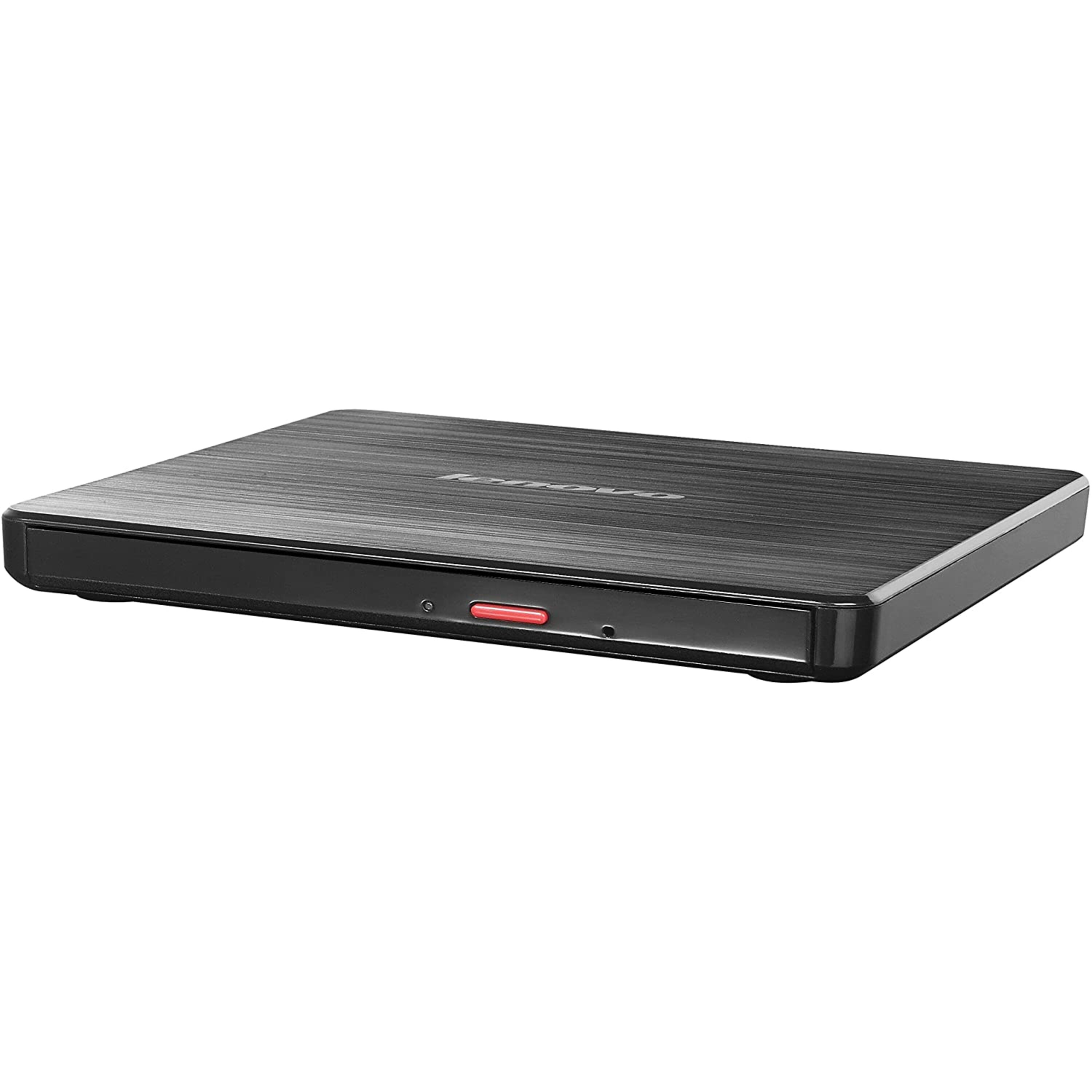 LENOVO Slim DVD-Brenner DB65, zum Beschreiben und Abspielen von CDs und DVDs, ultrakompakte und stabile Lösung für zu Hause und unterwegs