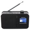 MEDION® LIFE® E66487 Tragbares DAB+ Radio, 4,57 cm (1,8')' TFT Farbdisplay, DAB+/UKW mit 60 Senderspeichern (je 30 DAB+/UKW), automatische Uhrzeitsynchronisierung, Netz-/ oder Batteriebetrieb, kompaktes Design