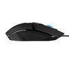 MEDION® ERAZER® X81044 Gaming Maus, Laser Sensor, 7 OMRON Maustasten, beleuchtetes Scrollrad, bis zu 8000 dpi, kabelgebunden