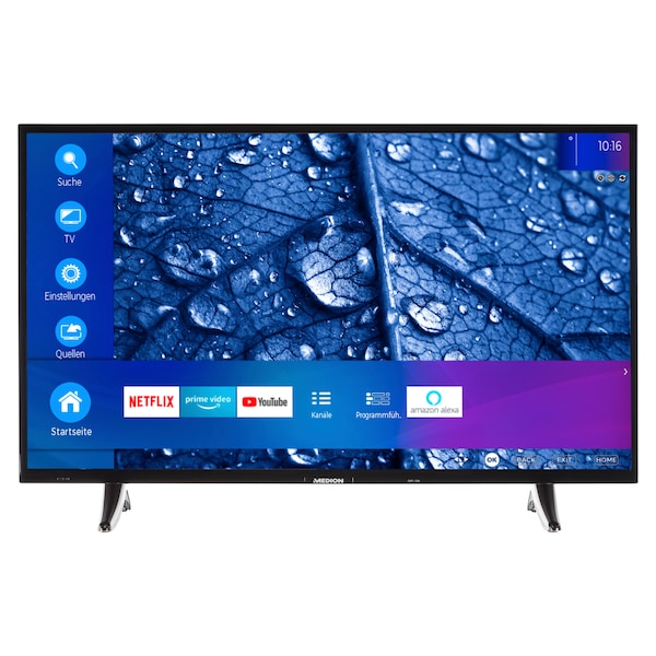 MEDION® LIFE P13911 Smart-TV | 39 inch | HD Display | DTS Sound PVR ready | Bluetooth | Netflix | Amazon Prime Video MEDION.BE
