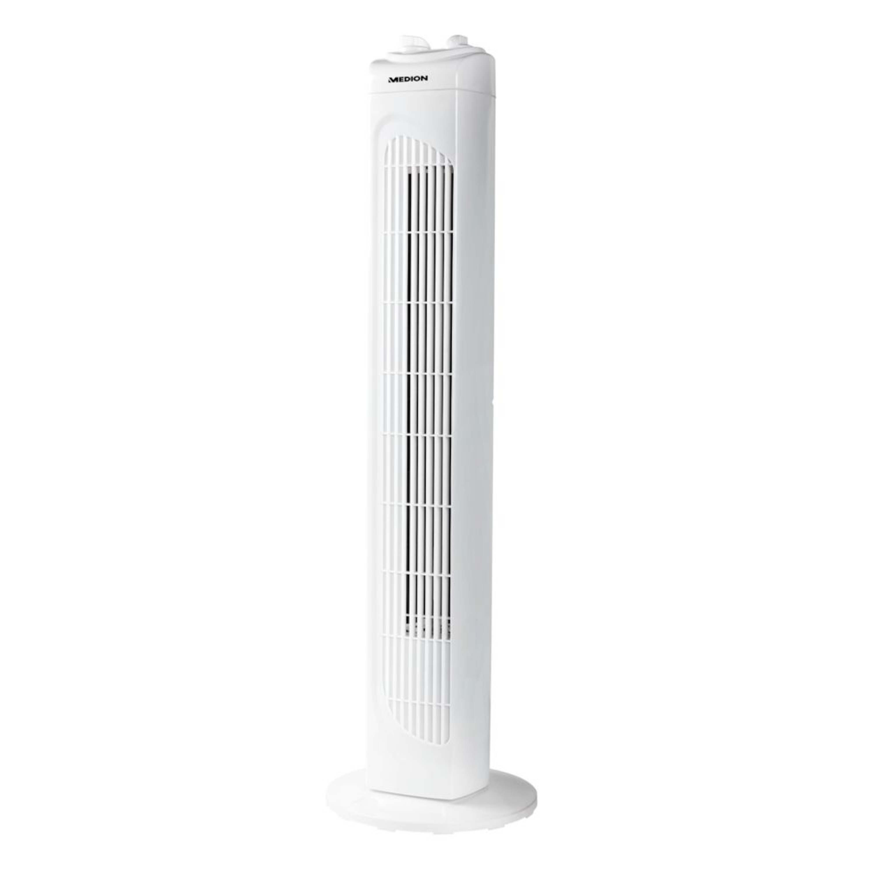 MEDION® Turmventilator MD 18164, 3 Geschwindigkeitsstufen, 45 Watt Leistung, zuschaltbare Schwenkfunktion - Oszillation