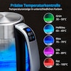MEDION® Digitaler Glas-Wasserkocher MD 10210, 1,7 L Kapazität, digitale Temperatureinstellung, LED-Beleuchtung