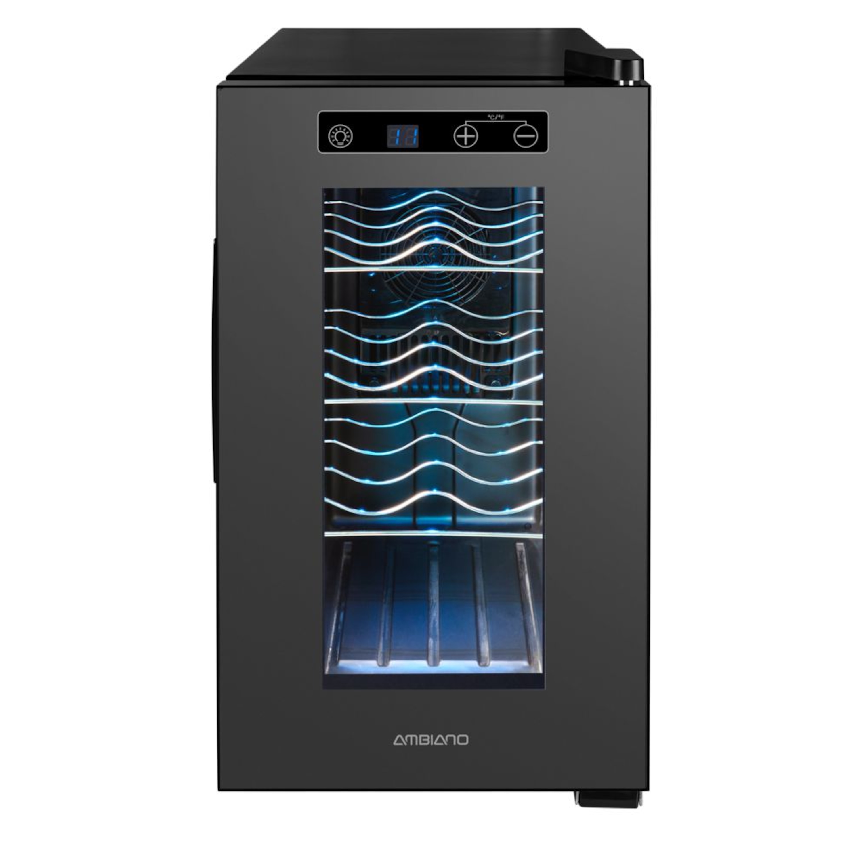 ECOM_MEDION_HW_MD37430_Weinkuehlschrank_Front_ohne_Flaschen