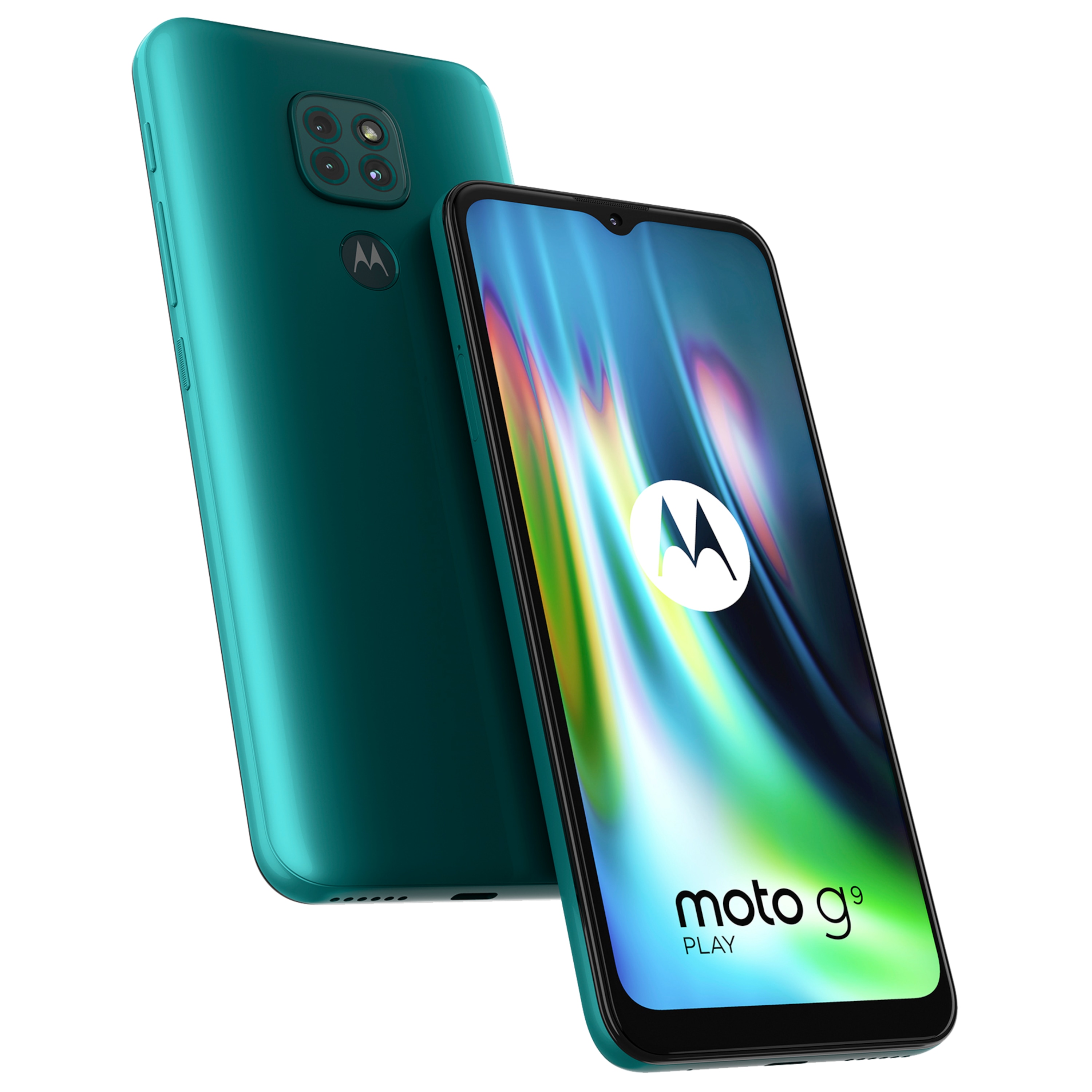 MOTOROLA moto g9 play Smartphone, 16,51 cm (6,5") HD+ Display, Android™ 10, 64 GB Speicher, 4 GB Arbeitsspeicher, Octa-Core-Prozessor, Bluetooth® 5.0