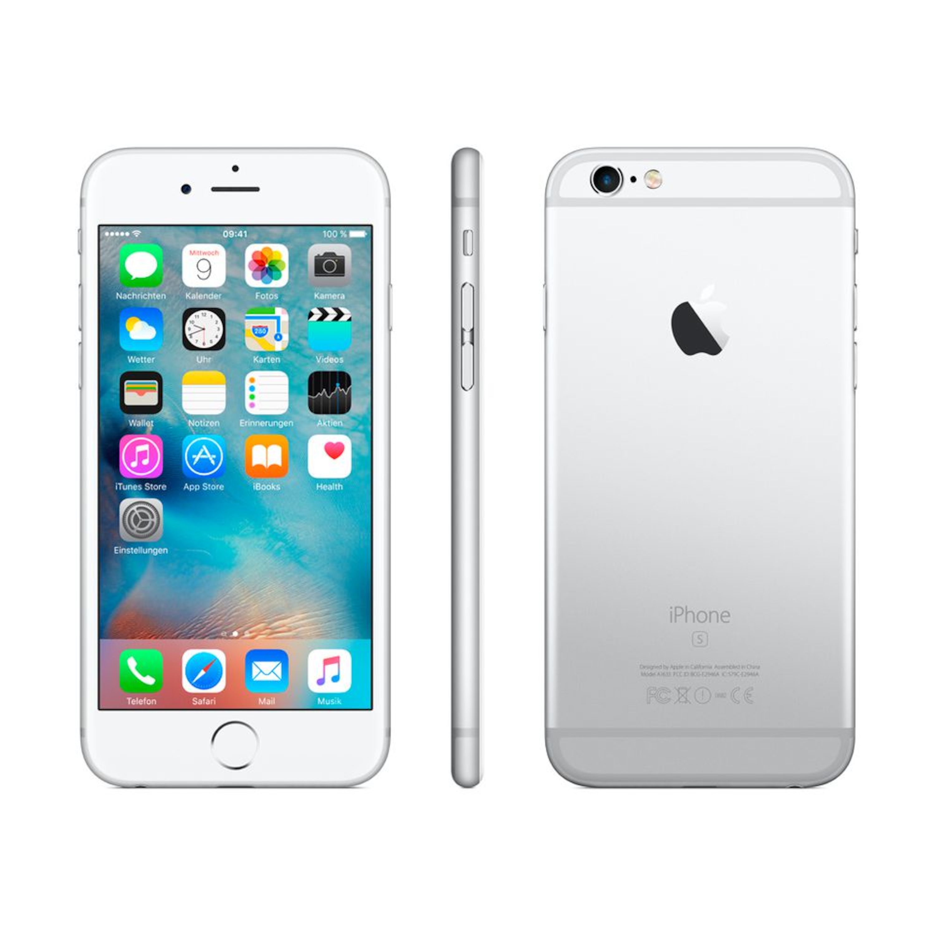 APPLE iPhone 6s Smartphone, 11,94 cm (4,7'') Retina HD Display, 64 GB Speicher, A9 Chip, LTE, generalüberholt