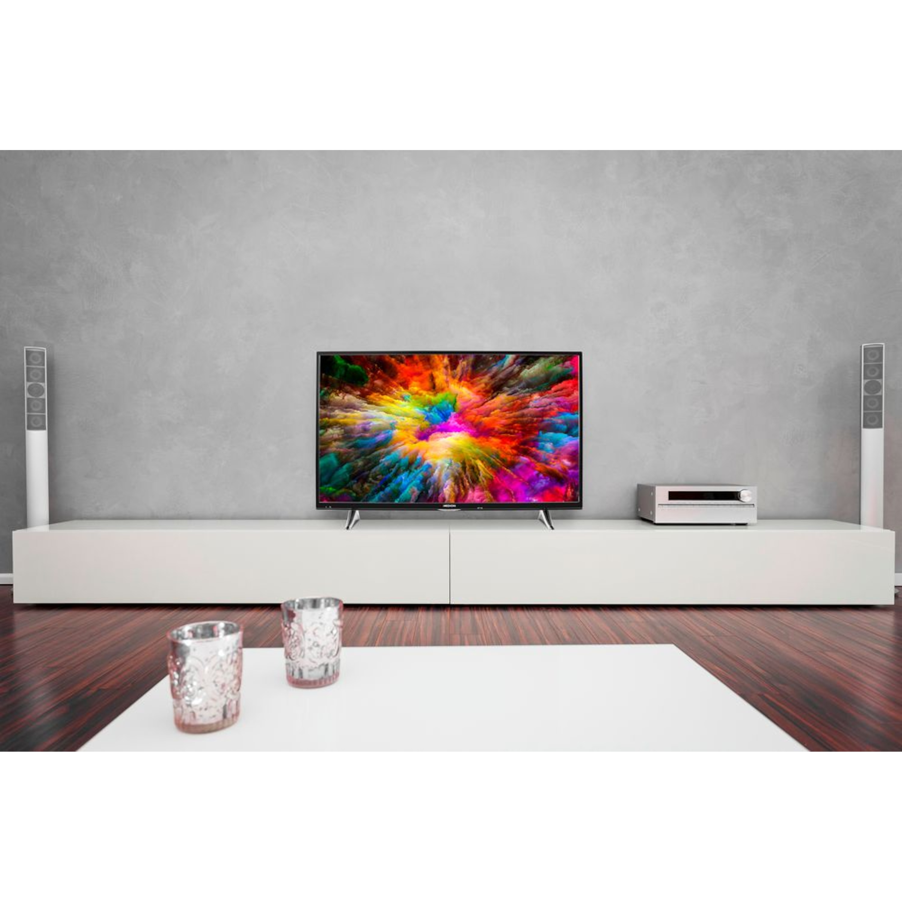MEDION® LIFE® X15025 Smart-TV, 125,73 cm (50''), UHD, HD Triple Tuner, DTS Sound, 1.200 MPI, Wlan, Netflix