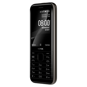 NOKIA 8000 Dual-SIM, onyxschwarz