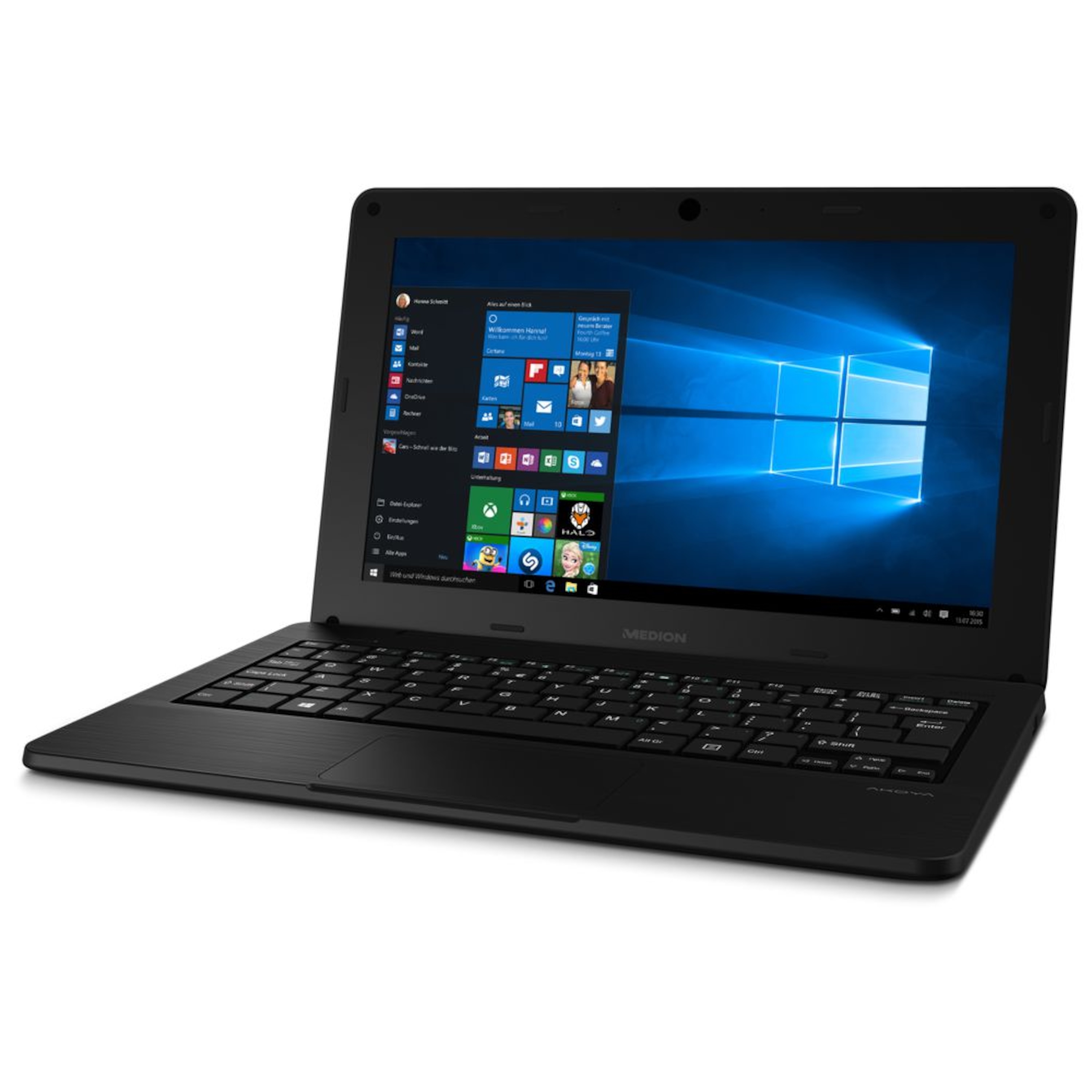 MEDION® AKOYA® S2217, Intel® Atom® Z3735F, Windows 10 Home, 29,5 cm (11,6") FHD Display, 32 GB Flash, 2 GB RAM, Notebook   (B-Ware)